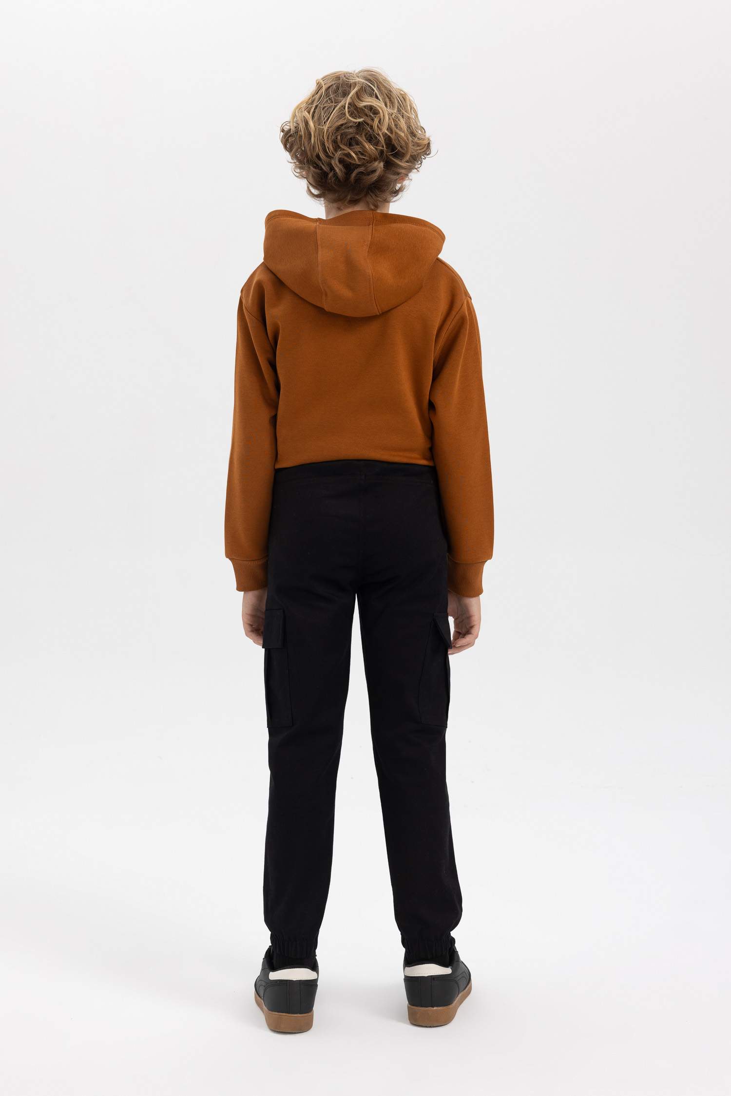 بنطلون اولادي كارجو جوجر جبردين بجيب كارجو