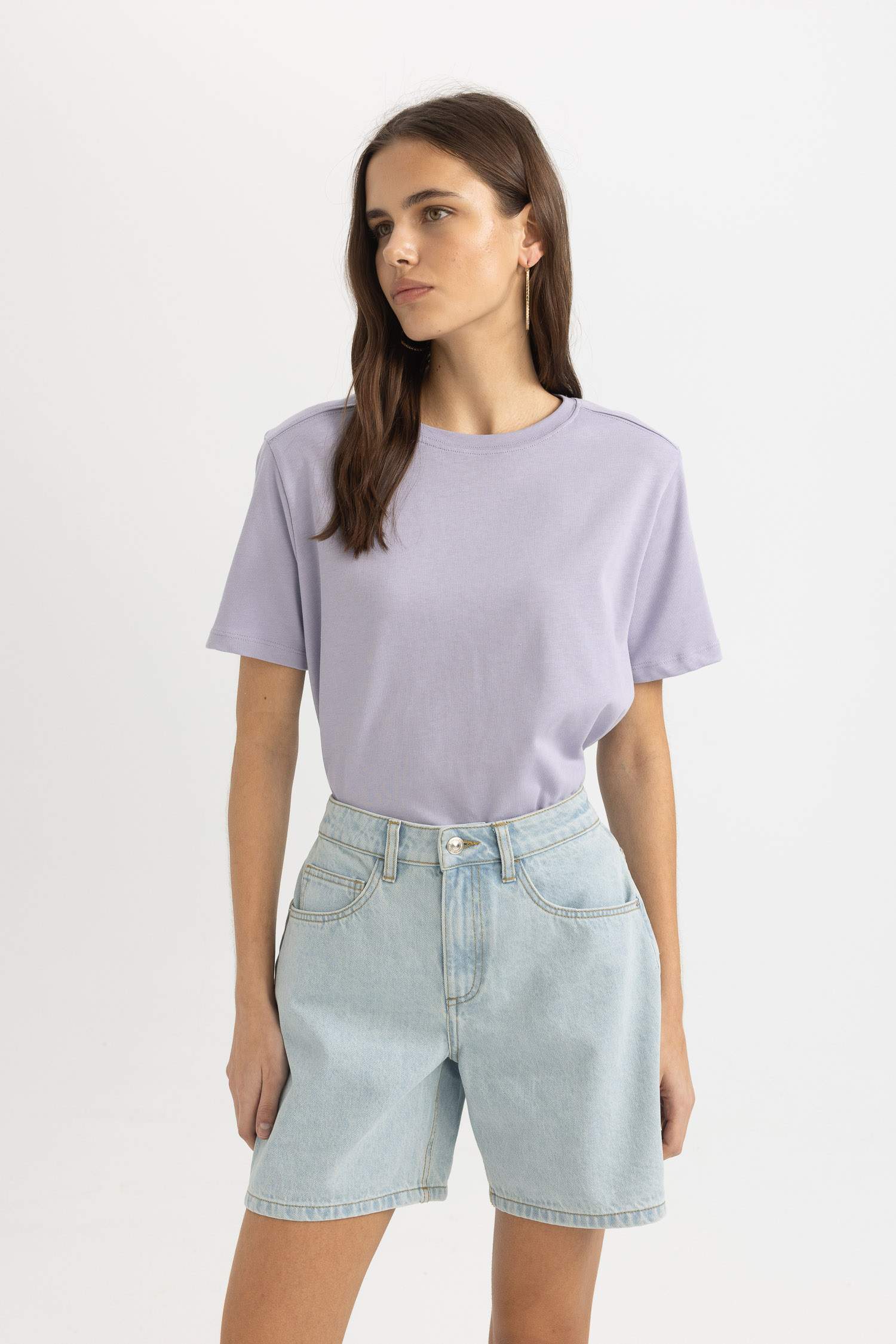 Regular Fit Crew Neck Short Sleeve T-Shirt