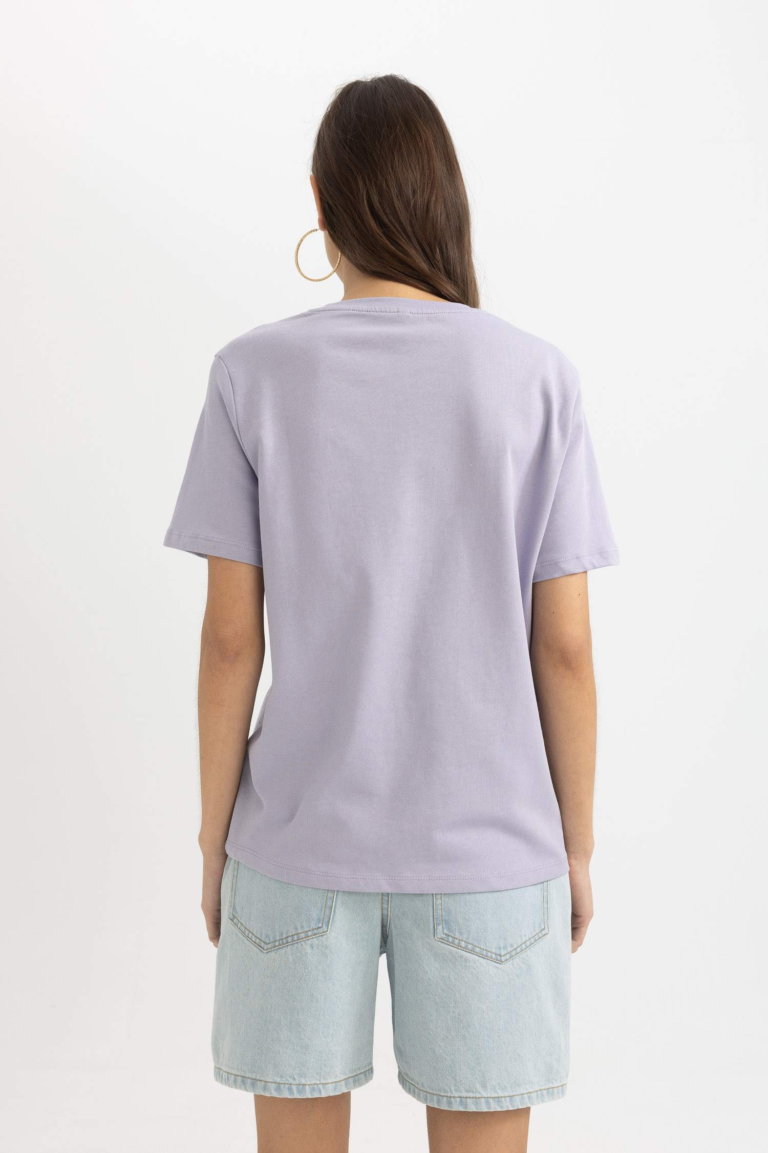 Regular Fit Crew Neck Short Sleeve T-Shirt