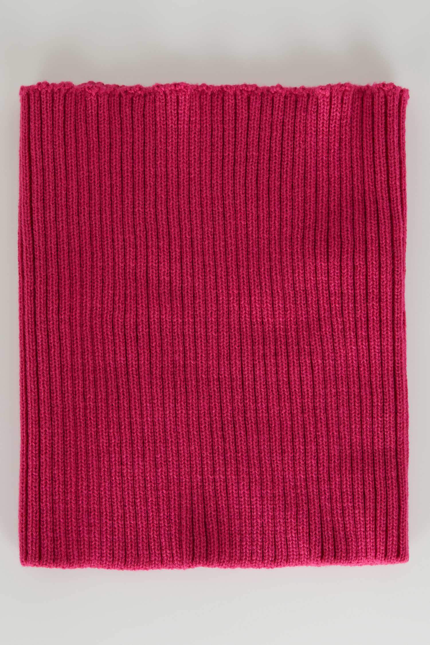 طقم بناتي بينك سكارف و ايس كاب - قطعتين