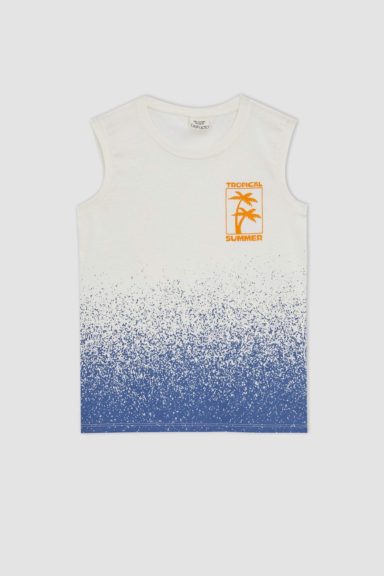 Débardeur Coupe Régulière Col Ras Du Cou pour Garçon