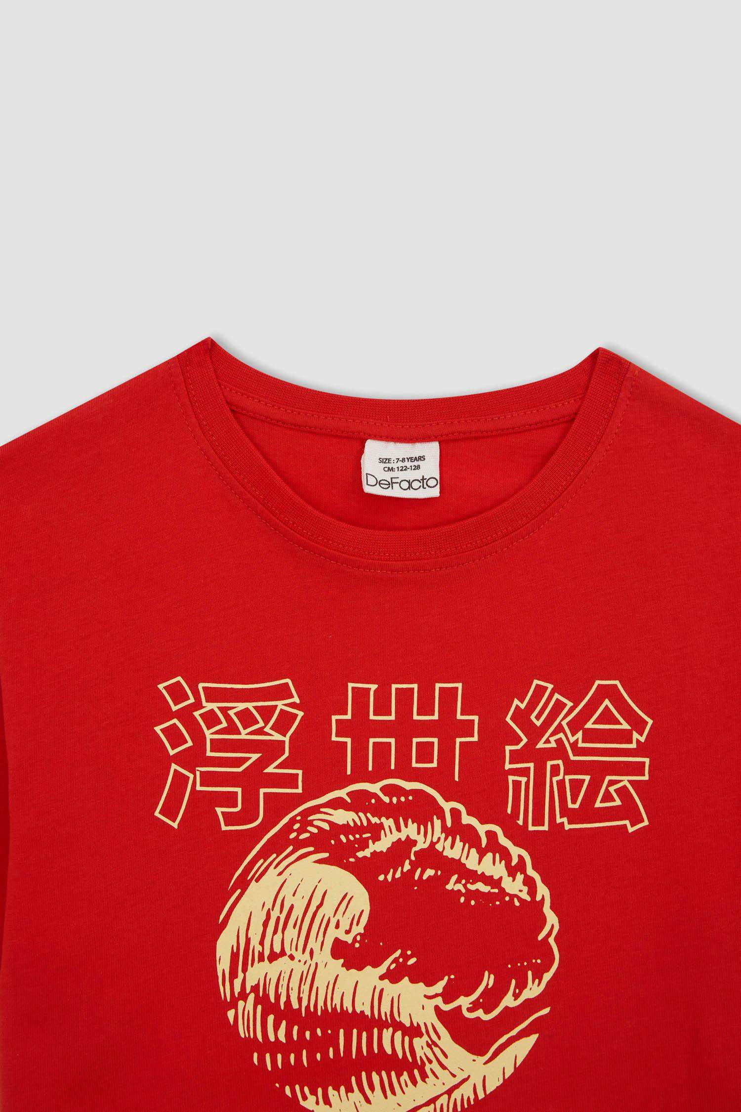 T-shirt à manches courtes Imprimé Col rond Garçon