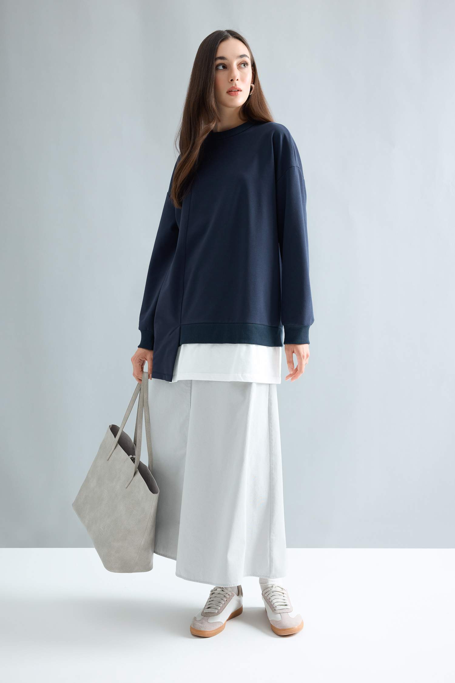 تنورة ماكسي جبردين قصة A