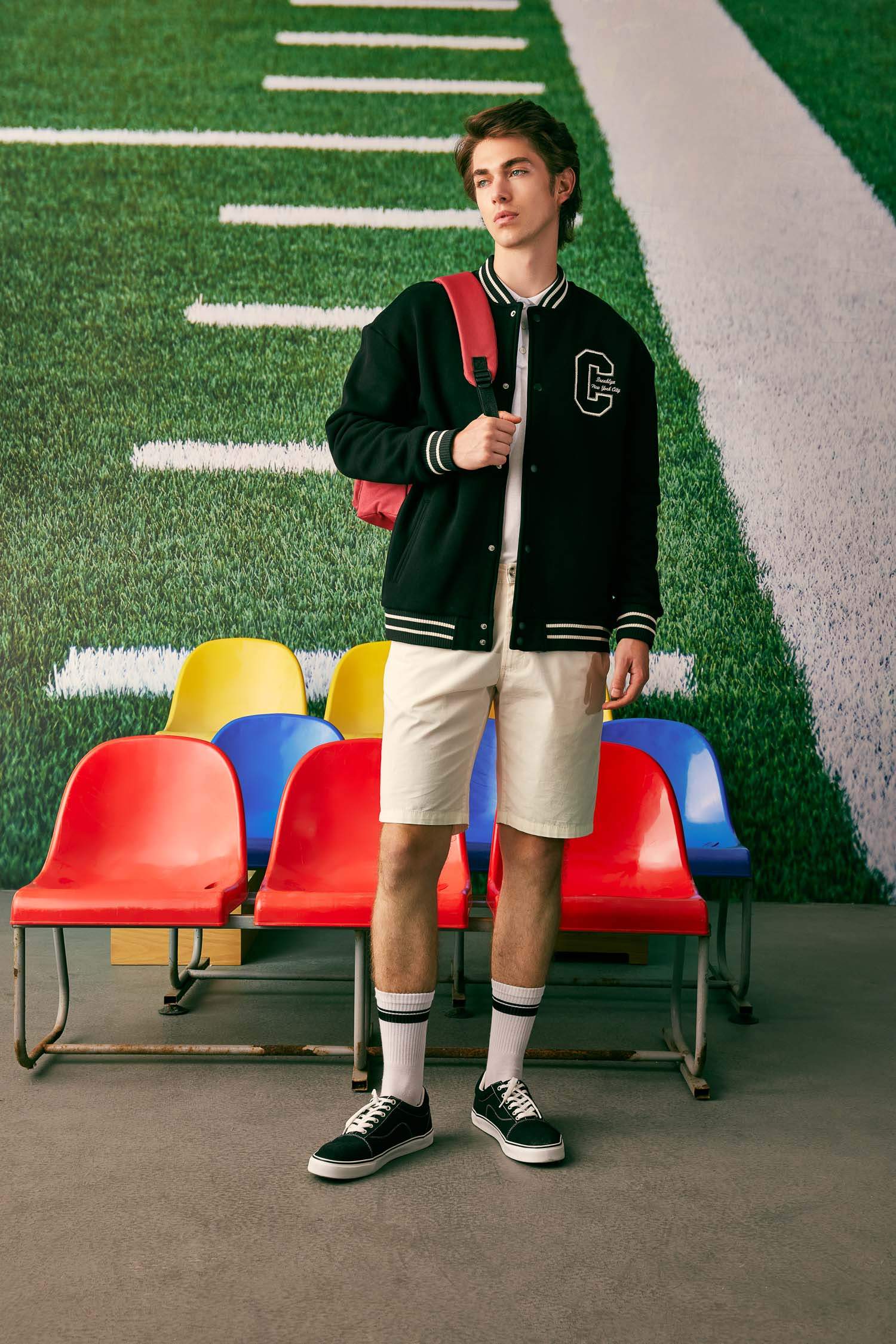 Short Bermuda à Coupe Régulière