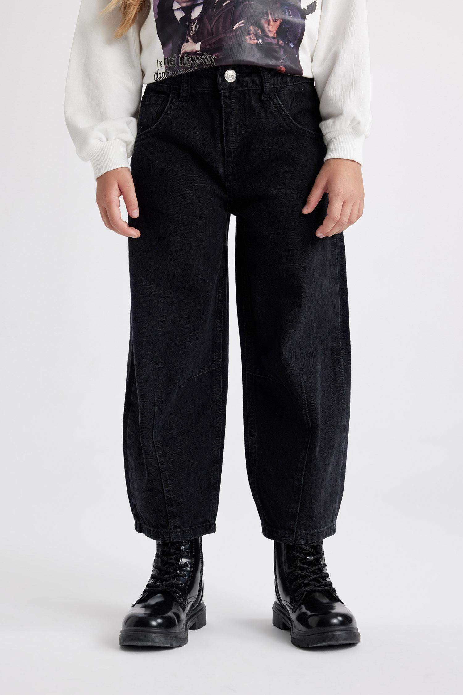 Girl Slouchy Oval Leg Trousers