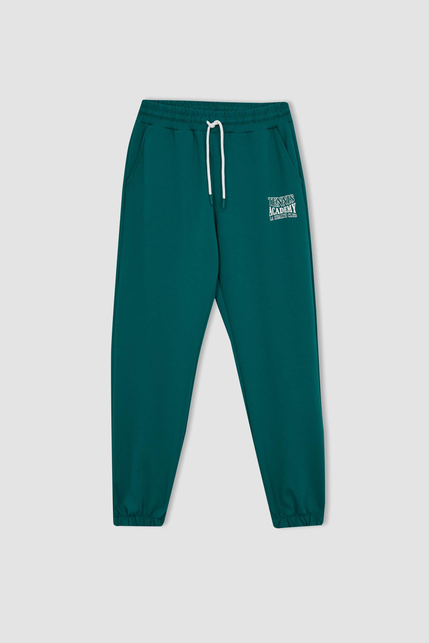 Green Woman Standard Fit Scuba Fabric Pants 2911235 DeFacto