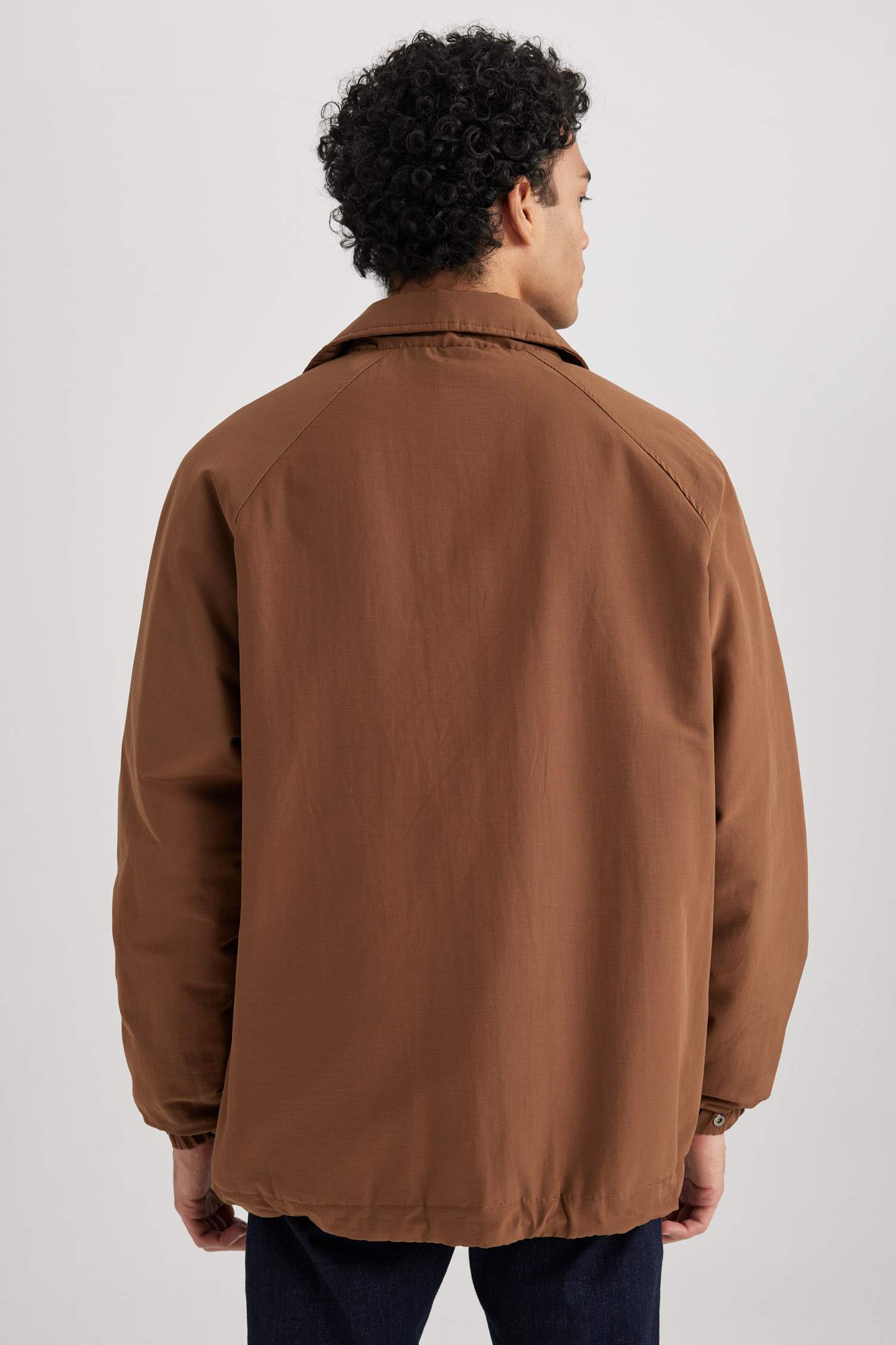 Relax Fit Polo Collar Jacket