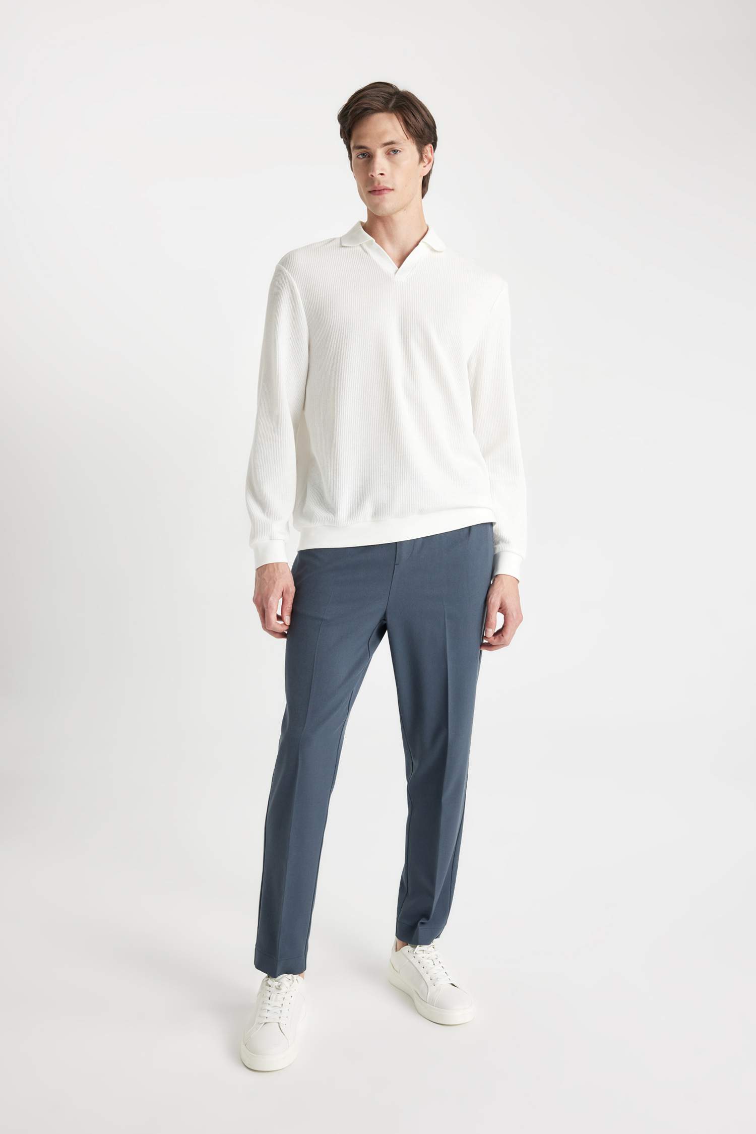 سويت شيرت قصة عادية بياخة بولو