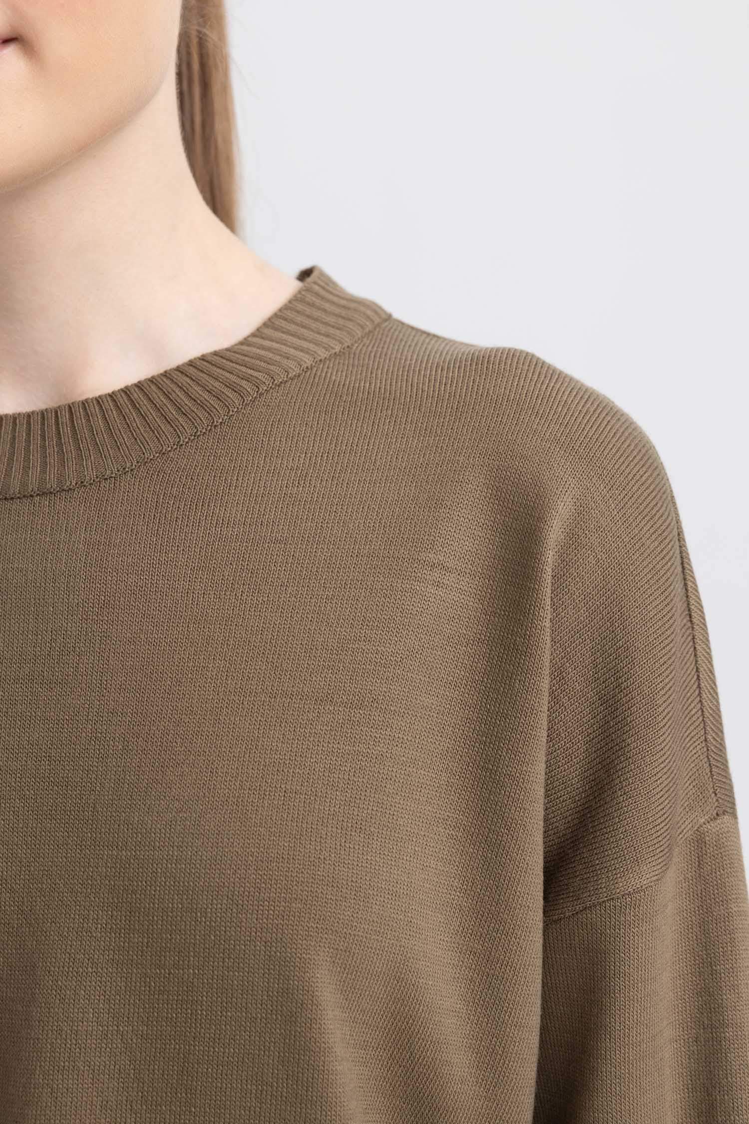 Tunique Coupe Régulière Col Rond