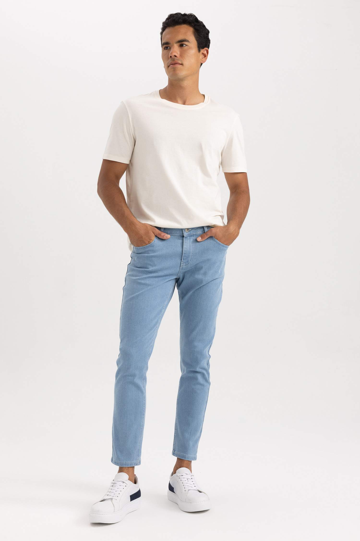 Blue Man Carlo Skinny Fit Jean Pants 2849084 | DeFacto