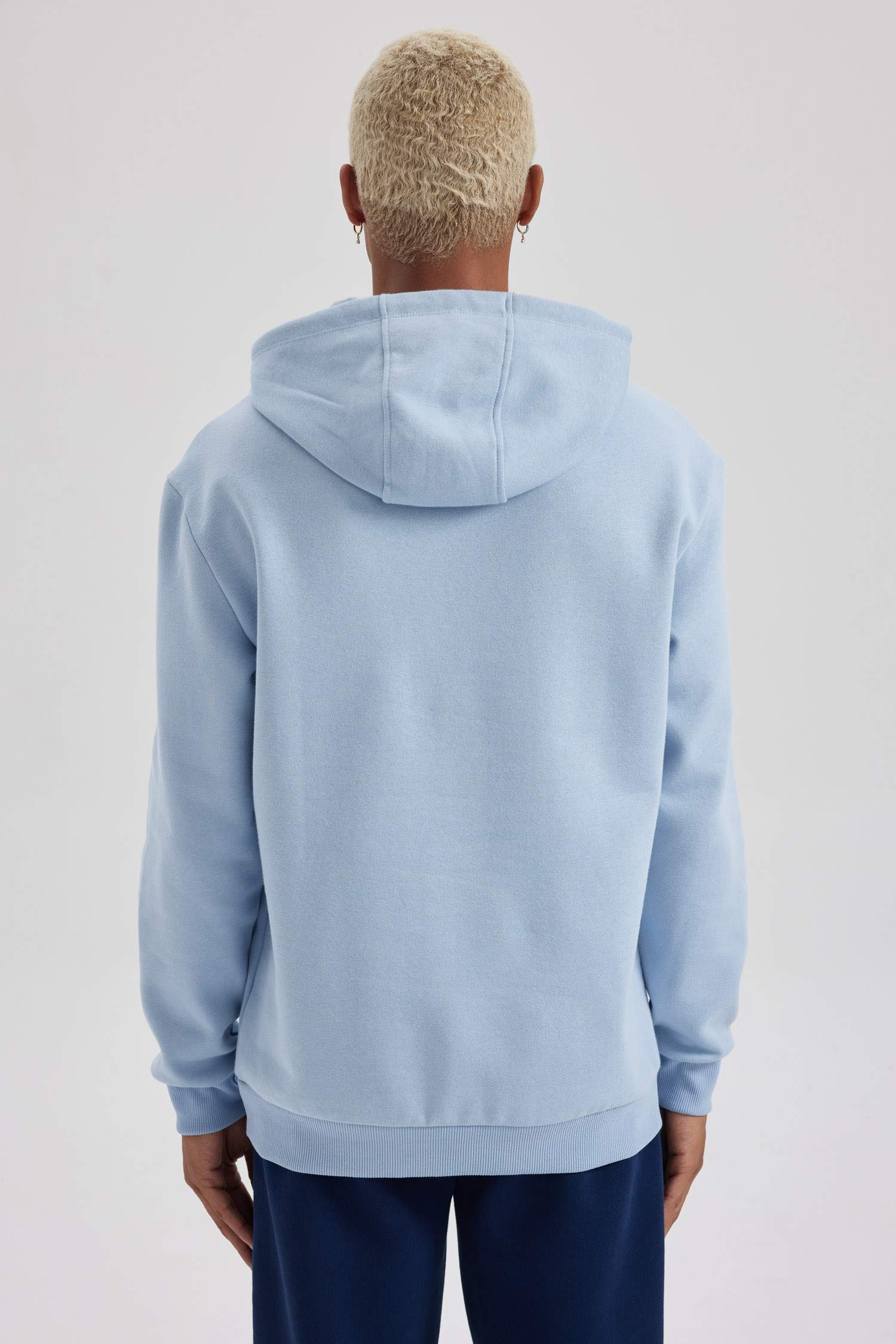 DeFactoFit NBA Golden State Warriors Standard Fit Hooded Sweatshirt