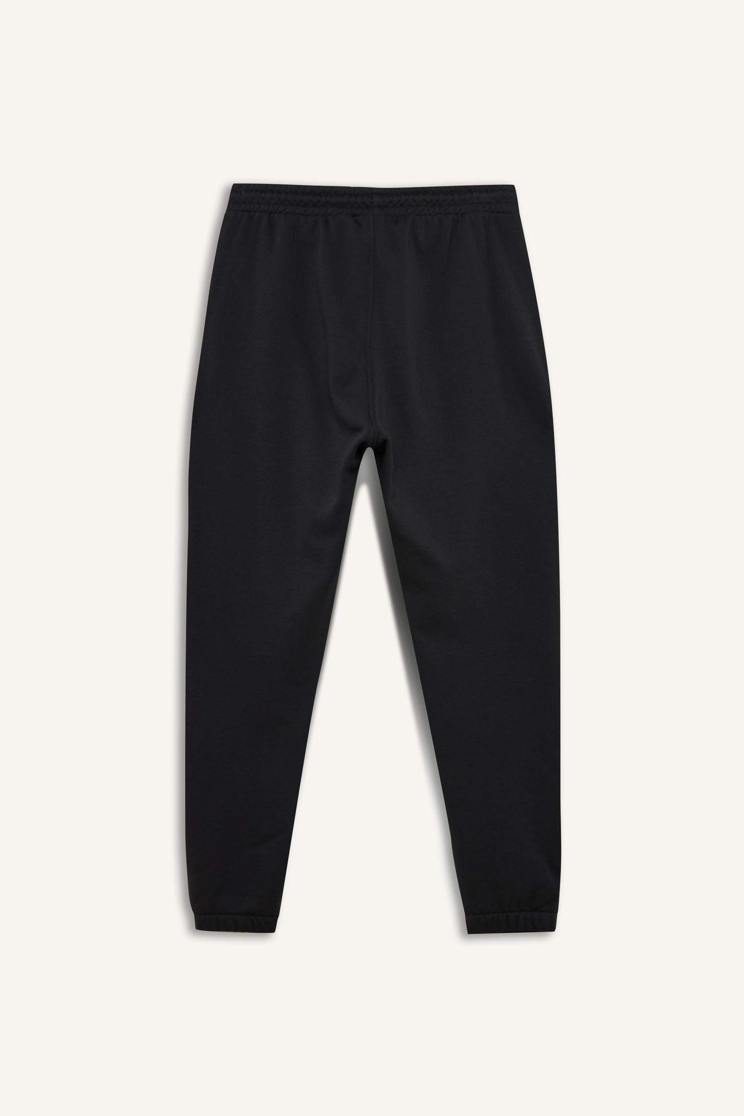 DeFactoFit NBA Miami Heat Kalın Jogger Eşofman Altı Standart Fit Beli Bağcıklı Cepli 