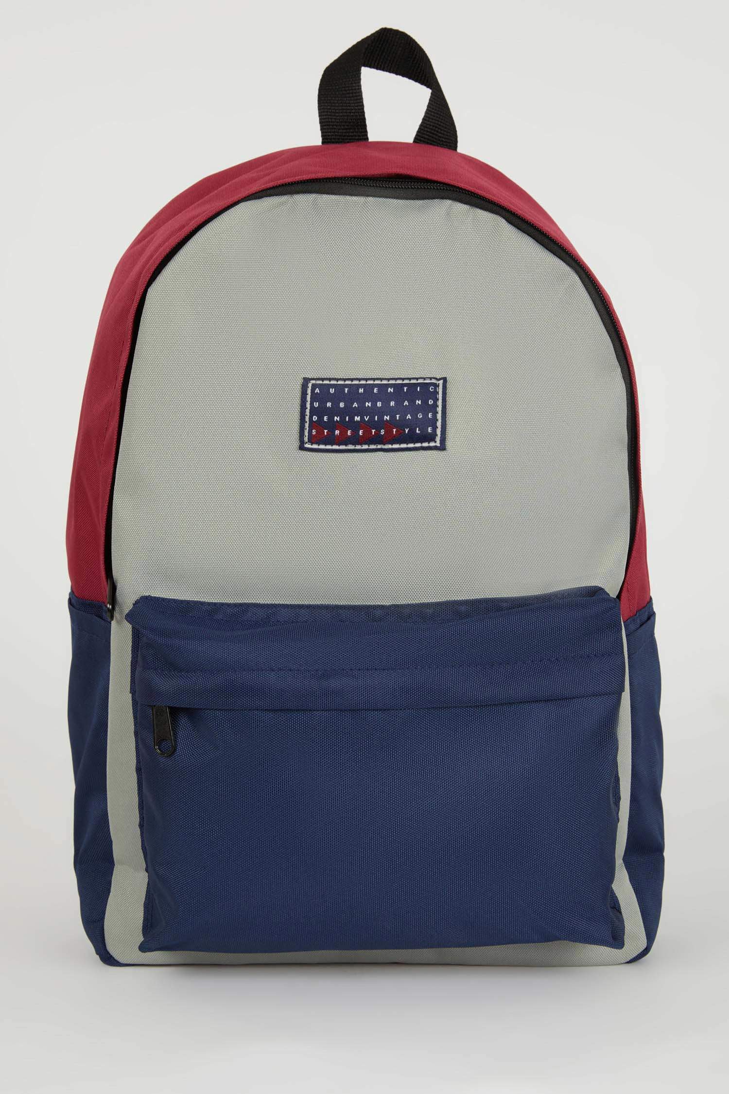 Erkek Su İtici Kumaş Sırt Çantası