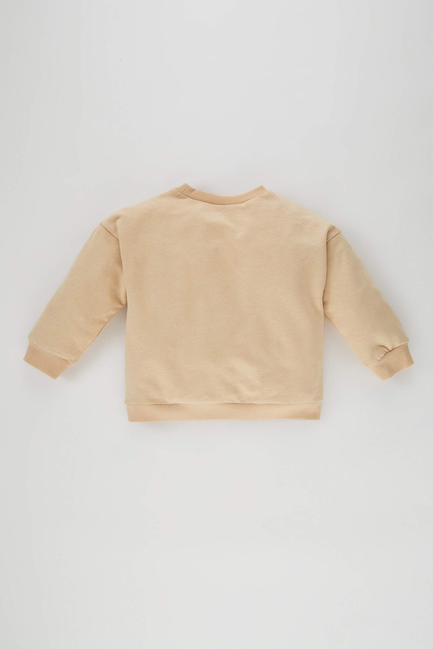 Kız Bebek Disney Mickey & Minnie Bisiklet Yaka Sweatshirt