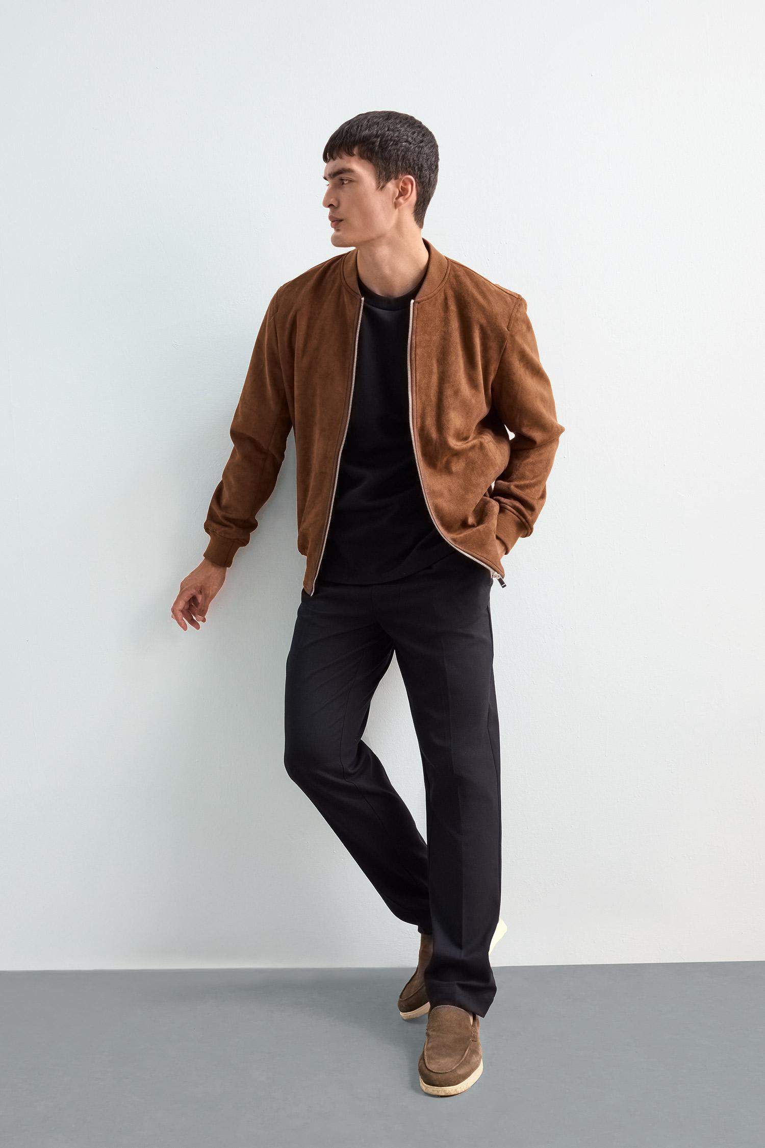 Beli Bağcıklı Lastikli Cepli Jogger Fit Her Yöne Esneyen Yumuşak Tuşe Pantolon