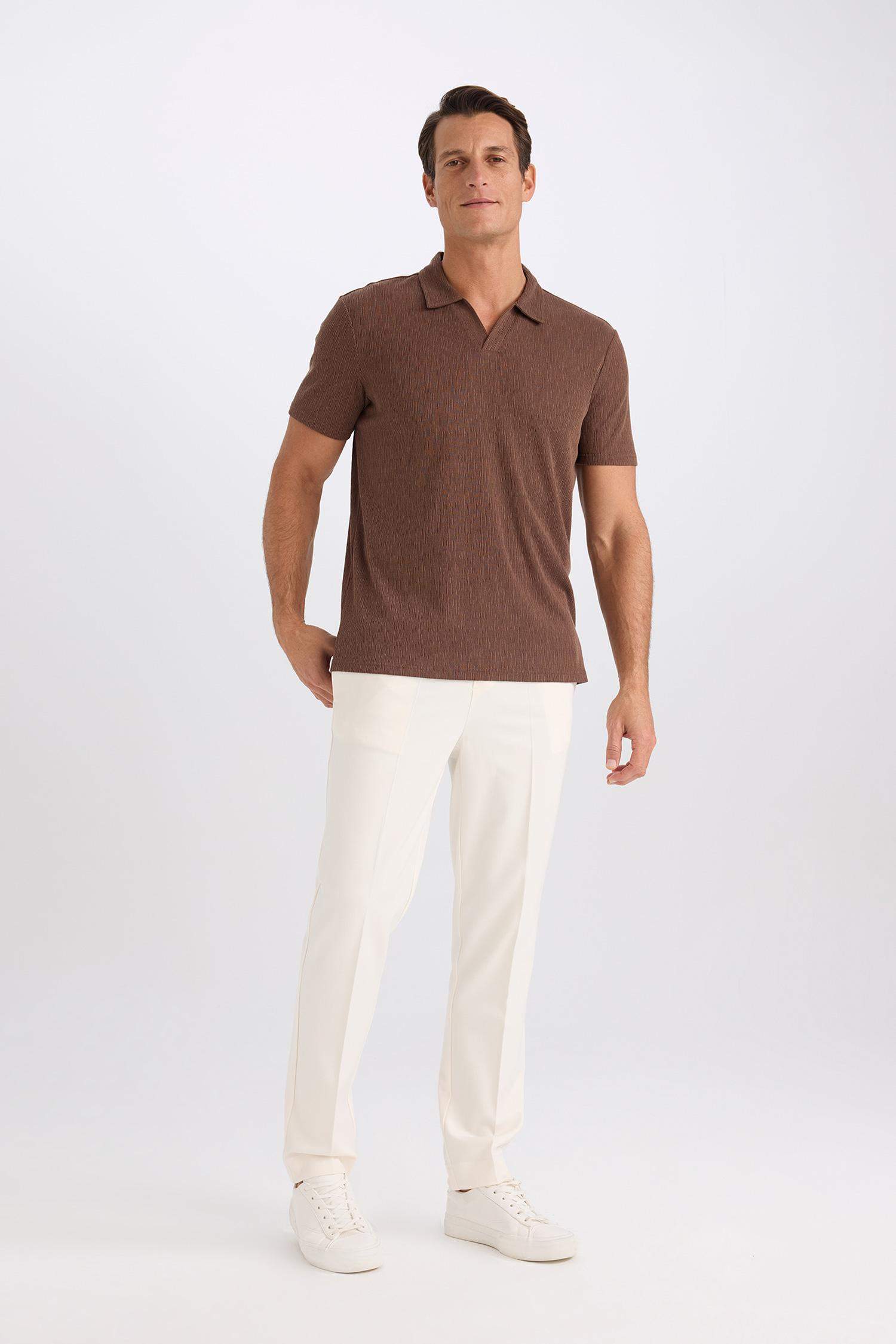 Pantalon à taille élastique avec cordon de serrage