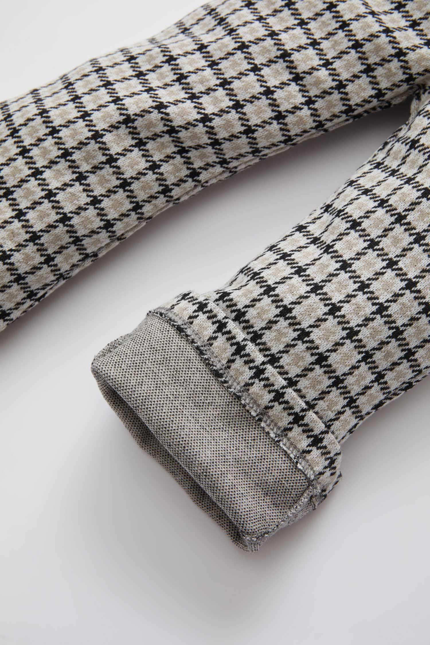 Baby Girl Flare Leg Jacquard Trousers