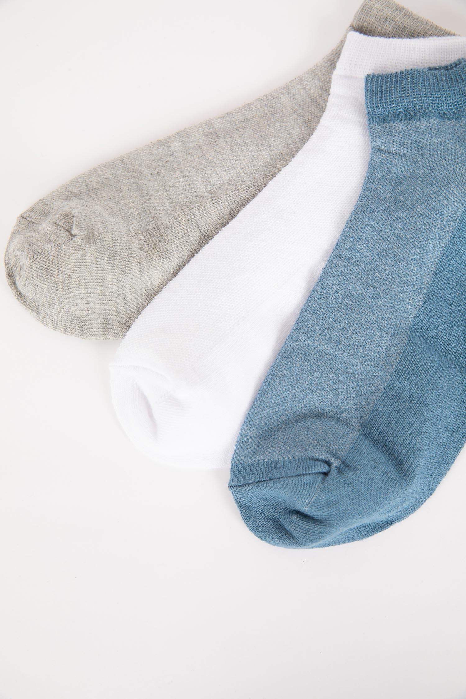 Носки из хлопка с нескользящей подошвой, 3 пары