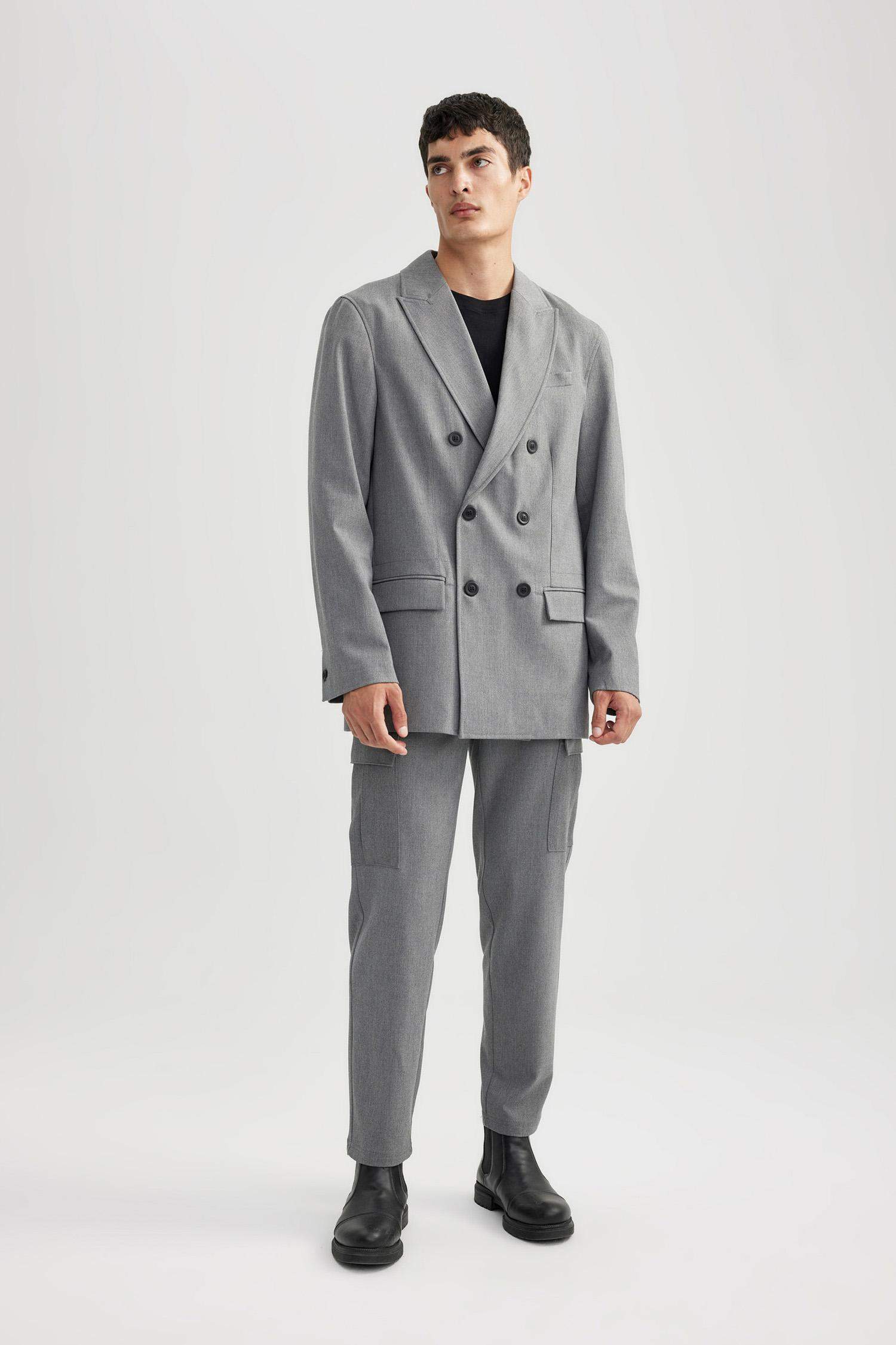 Regular Fit Lined Blazer