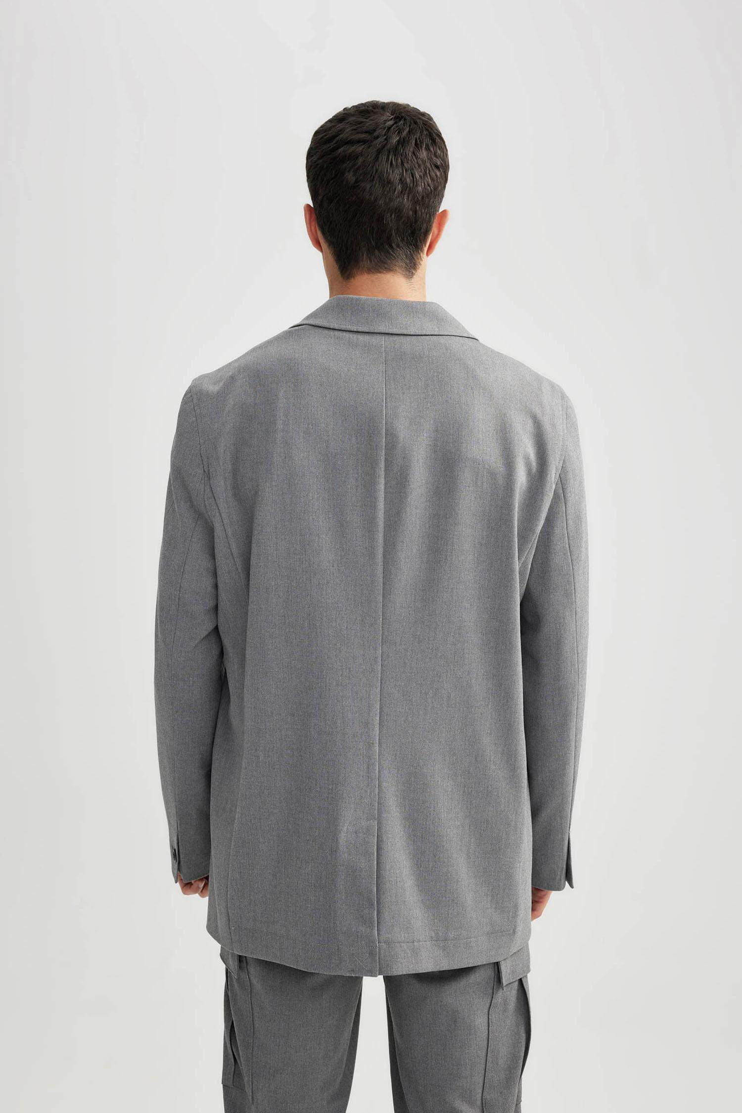 Regular Fit Lined Blazer