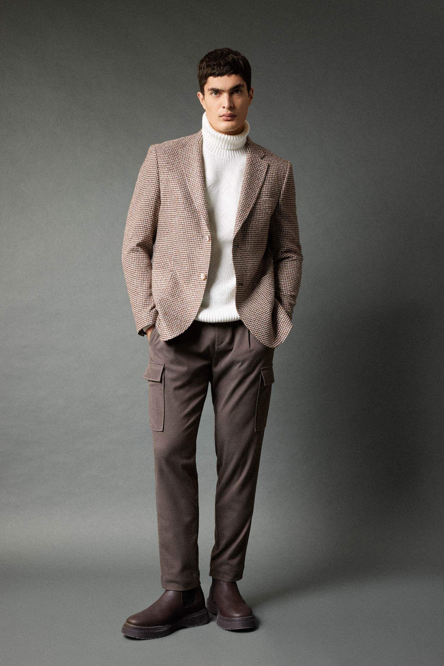 Modern Fit Lined Blazer