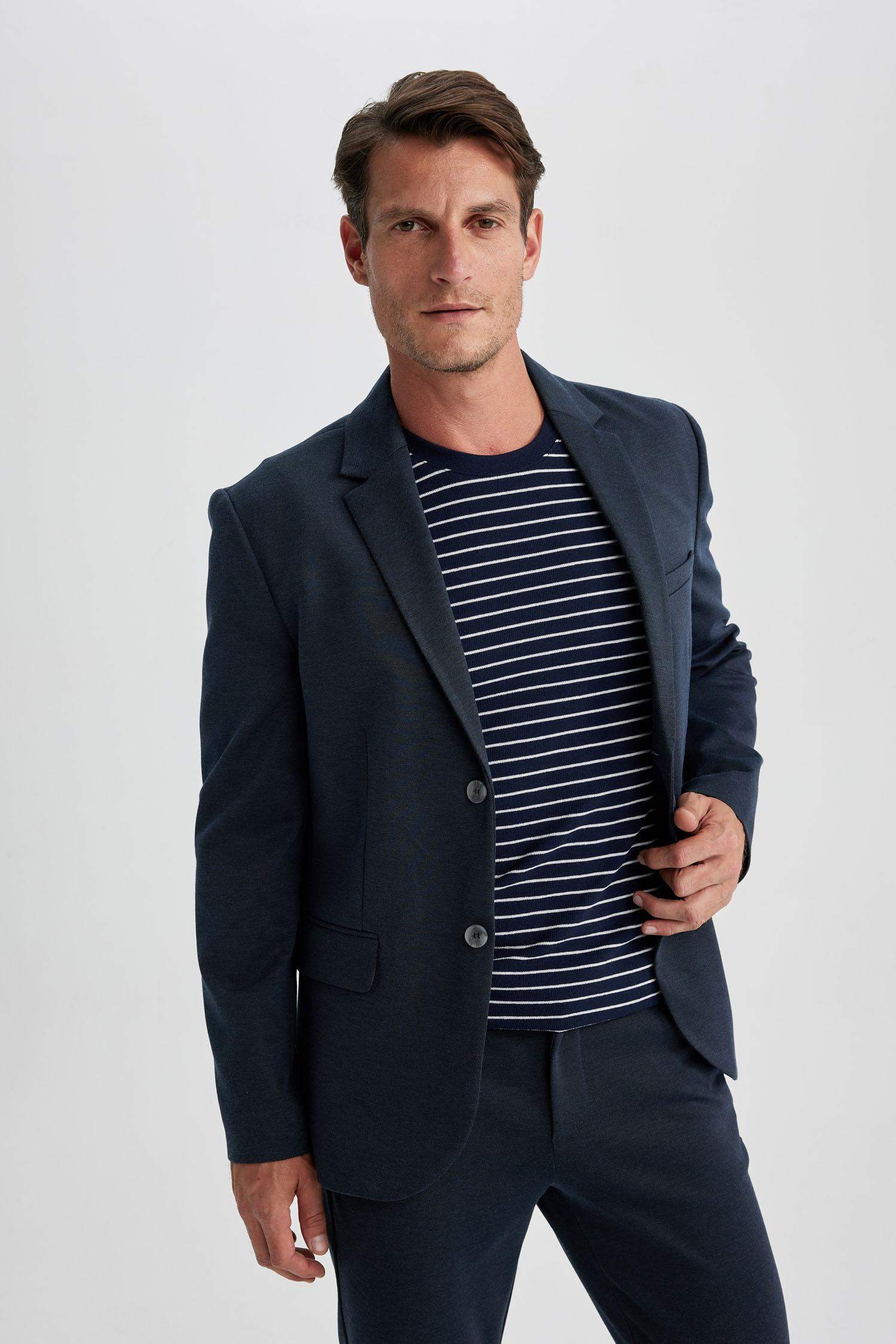 جاكيت بليزر مودرن فيت