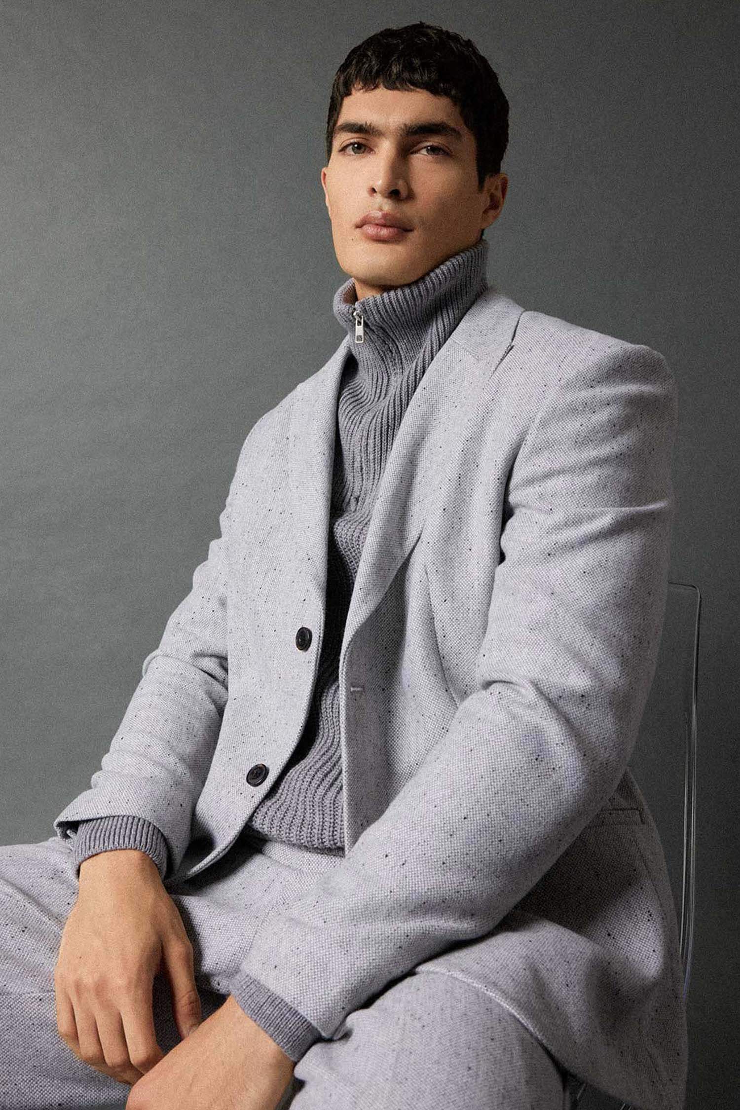 Relax Fit Lined Blazer