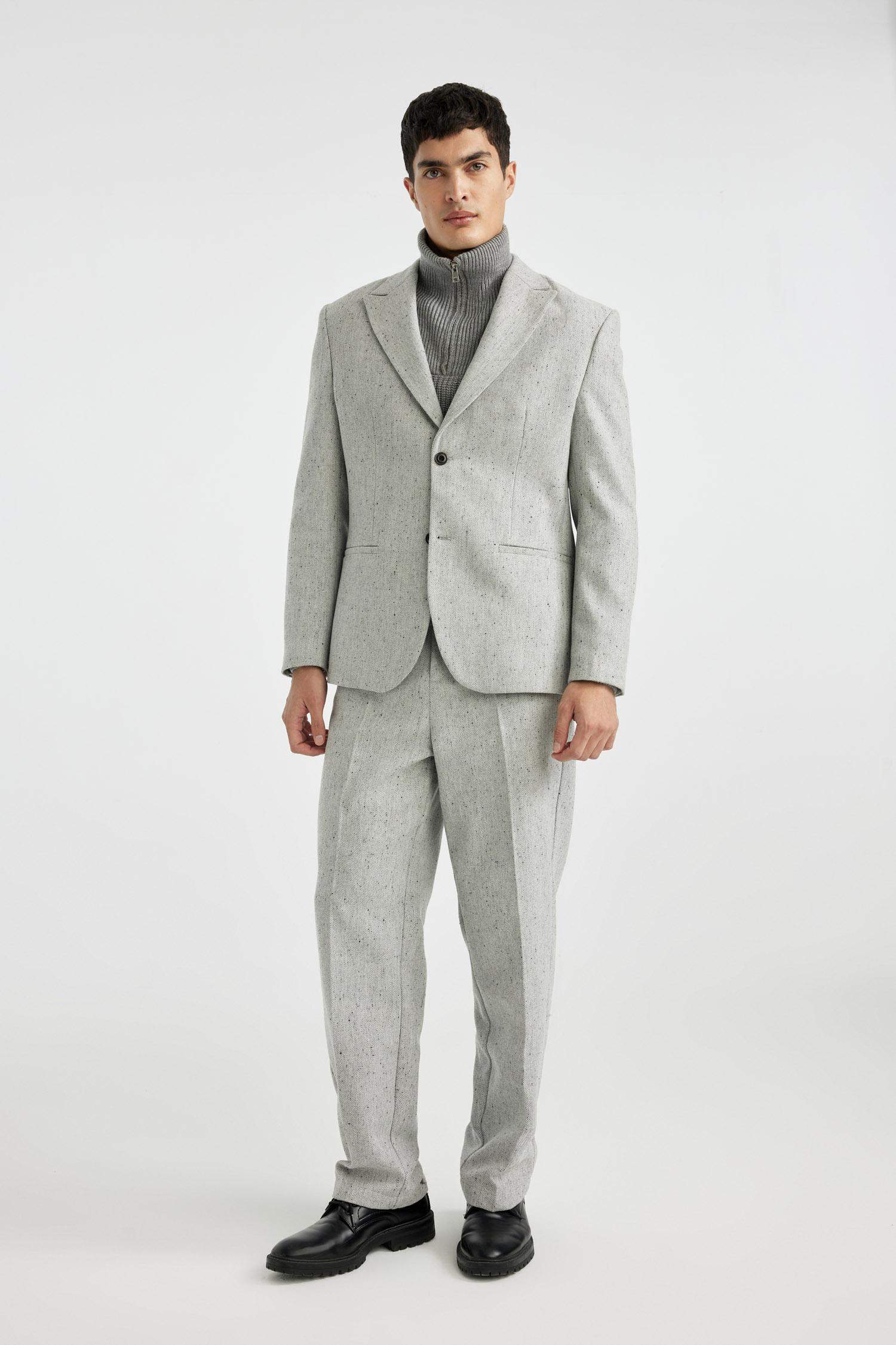 Relax Fit Lined Blazer