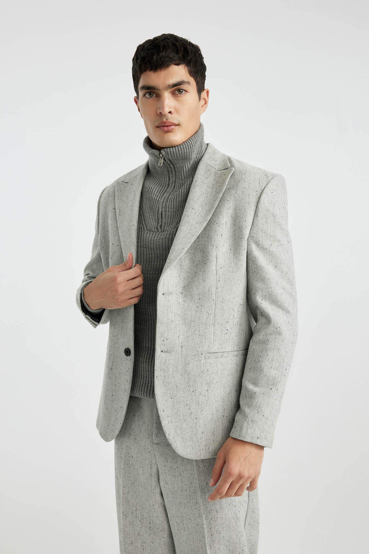 Relax Fit Lined Blazer