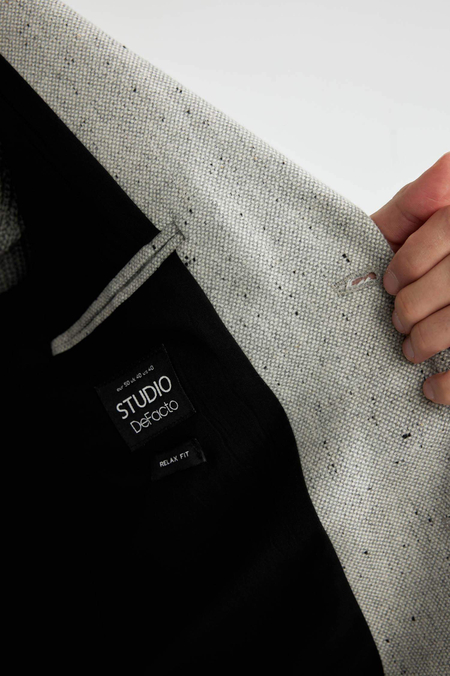 Relax Fit Lined Blazer