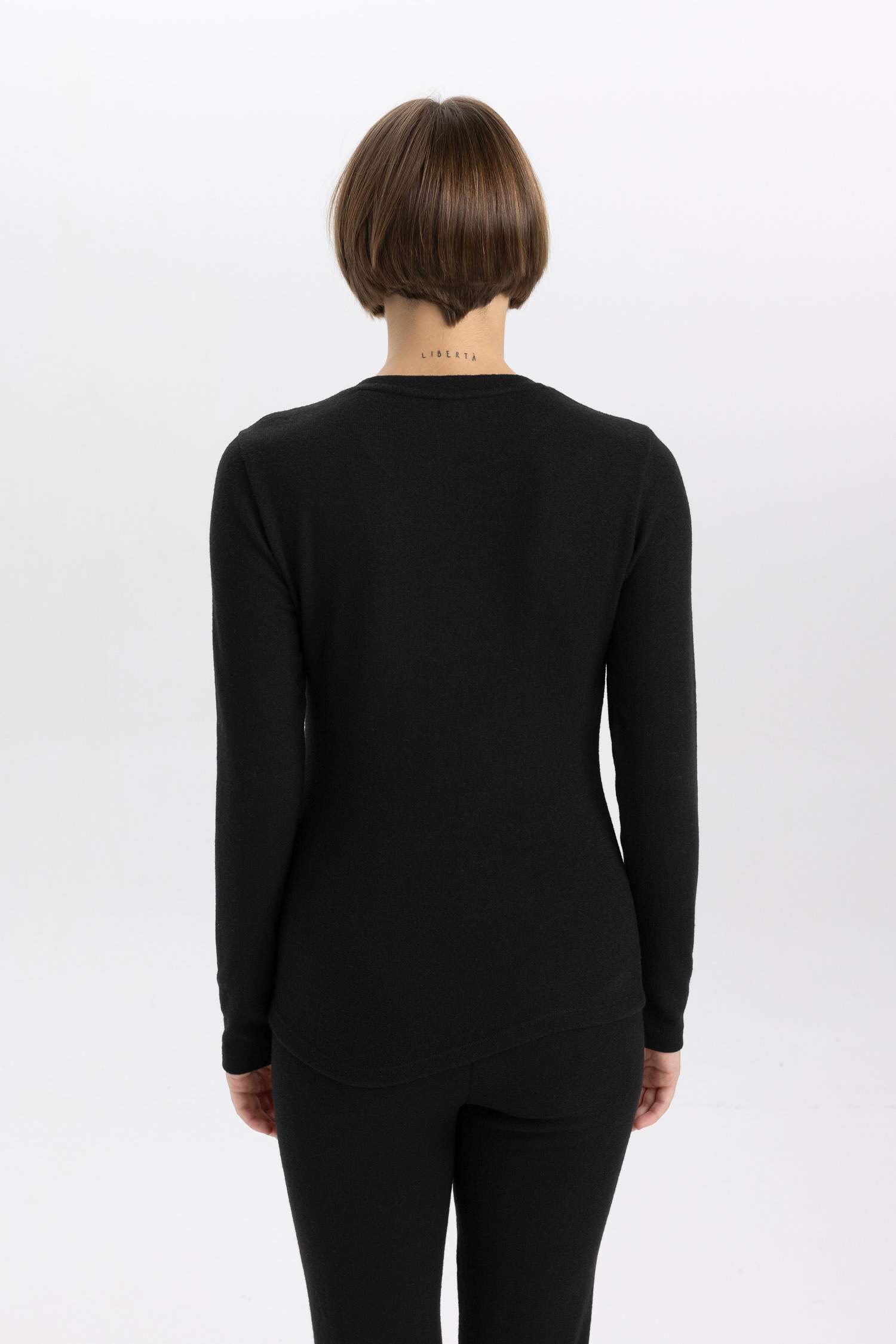 Slim Fit Long Sleeve Knitted Tops