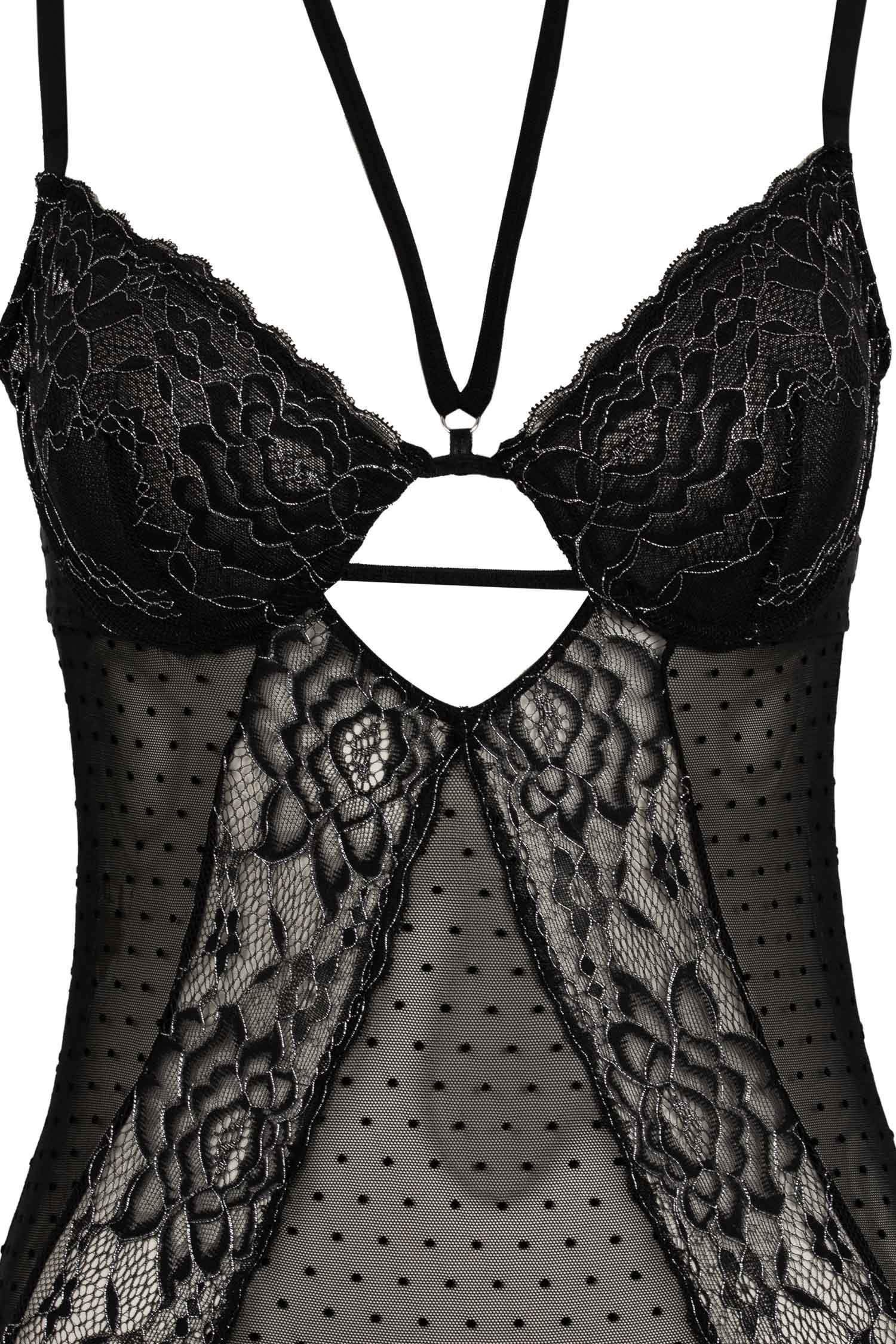 Fall in Love Full Lace Uncovered Bodysuit