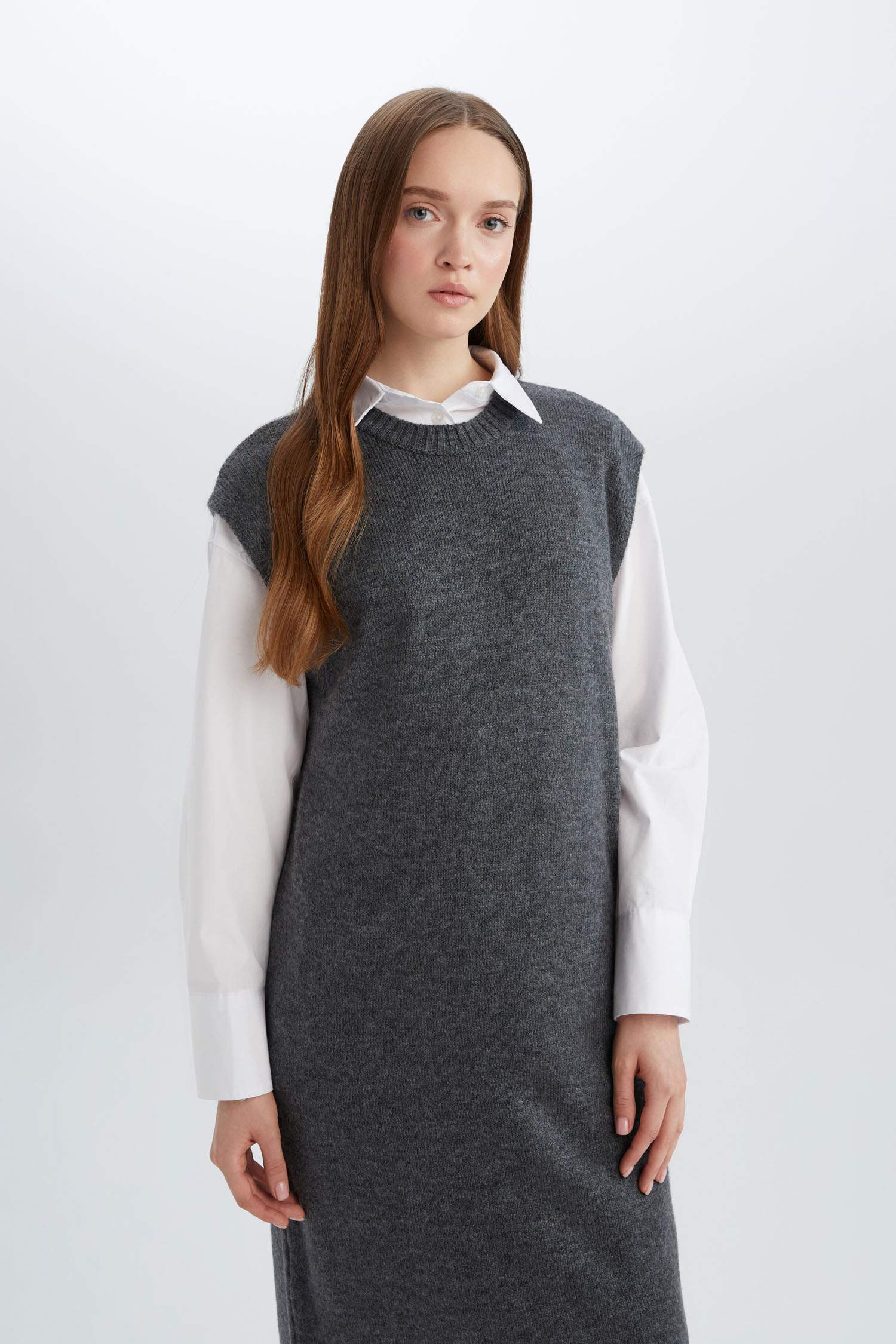 جيلي تريكو قصة عادية برقبة مستديرة