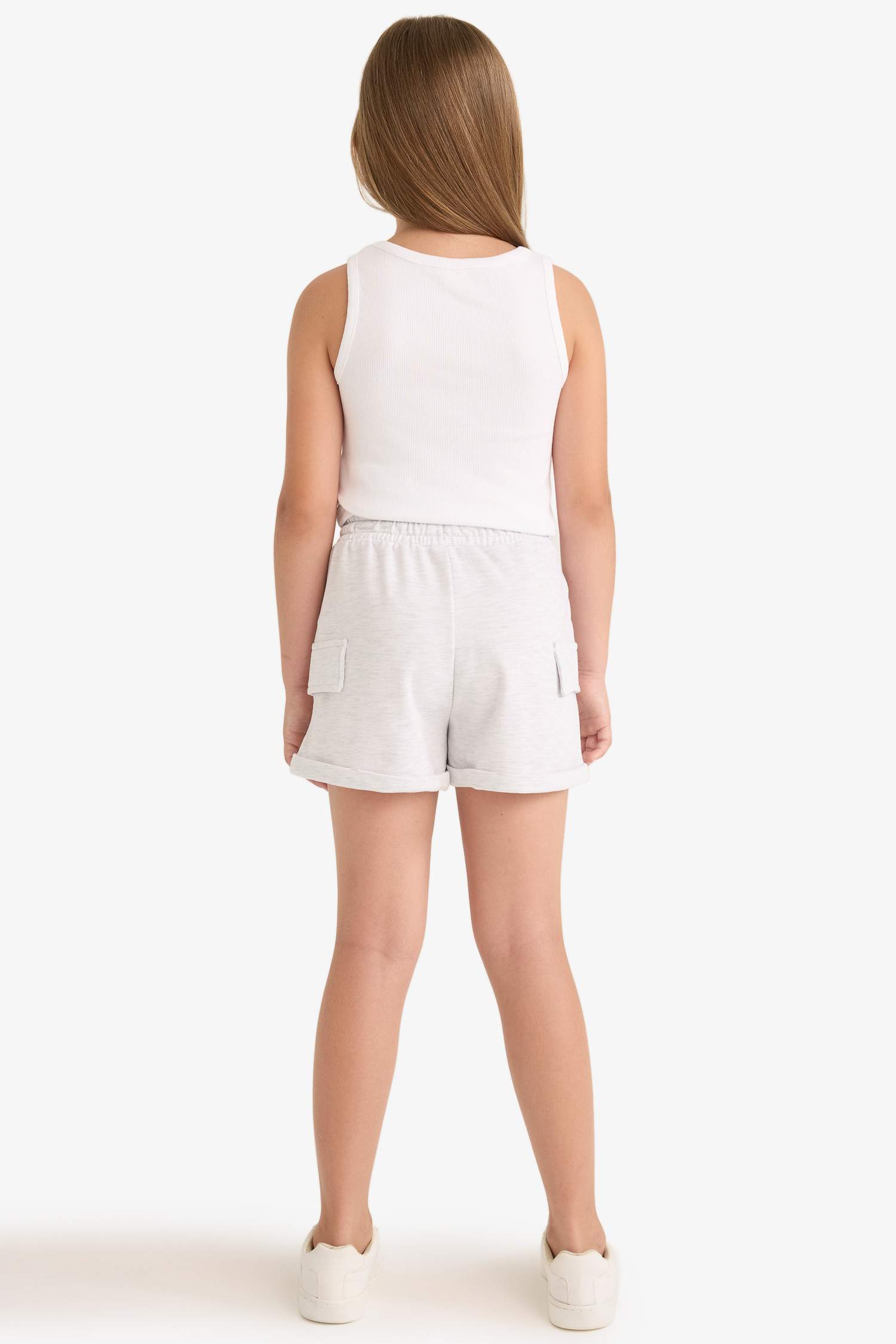 Girl Cargo Pocket Shorts