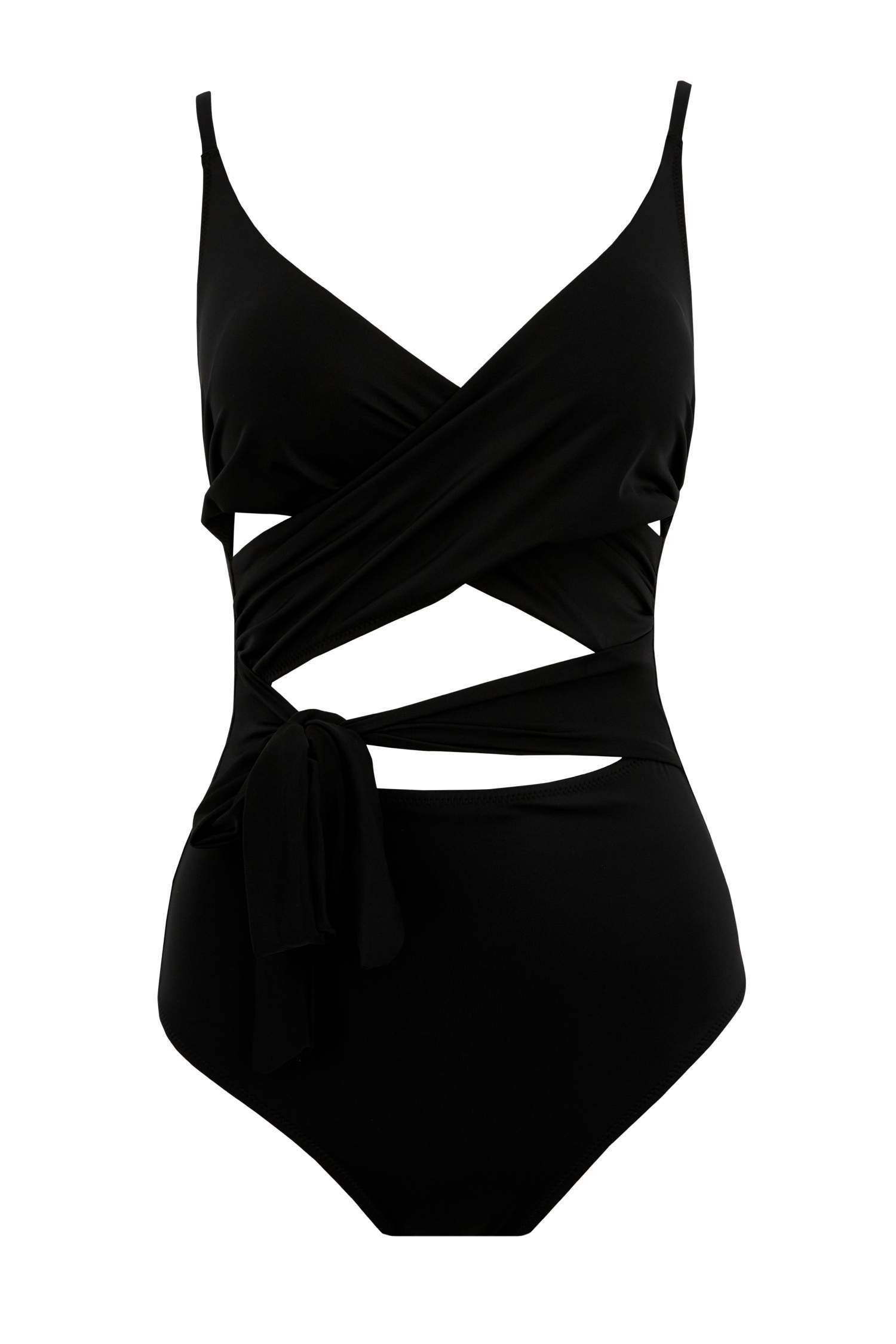 Maillots de Bain à Bretelles Et Col En V