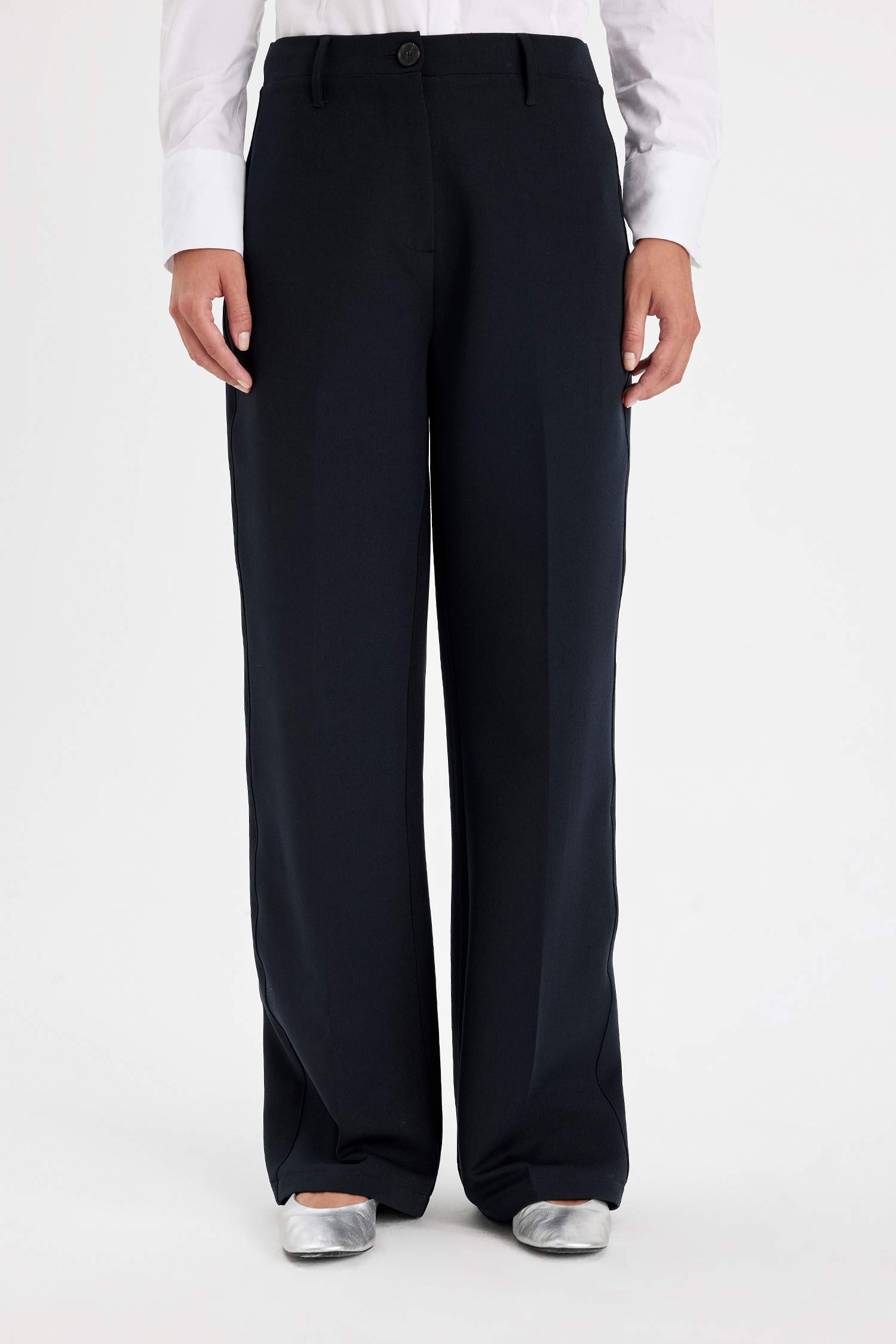Wide Leg Wide Leg Trousers