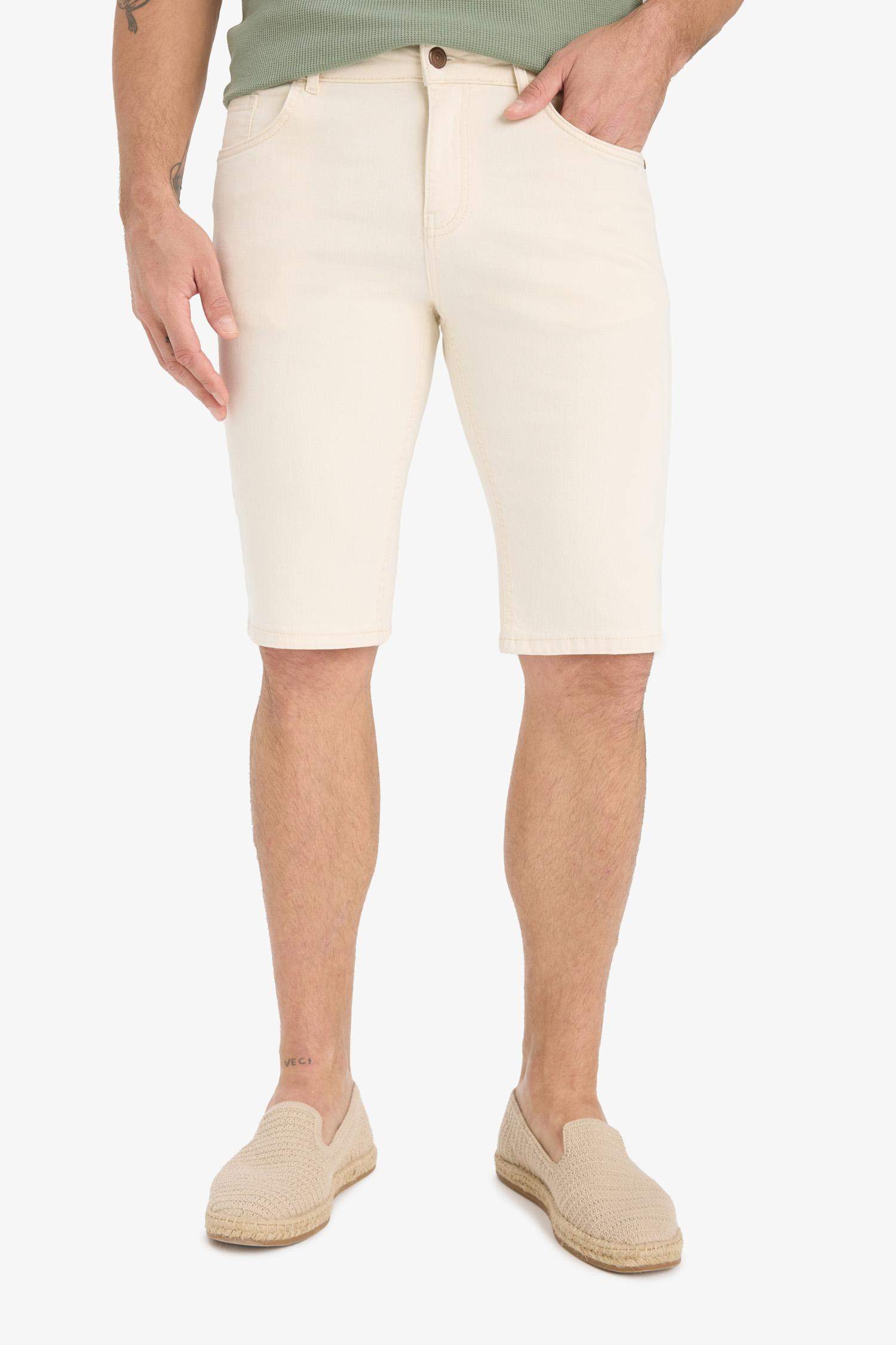 شورت برمودا جينز سليم فيت