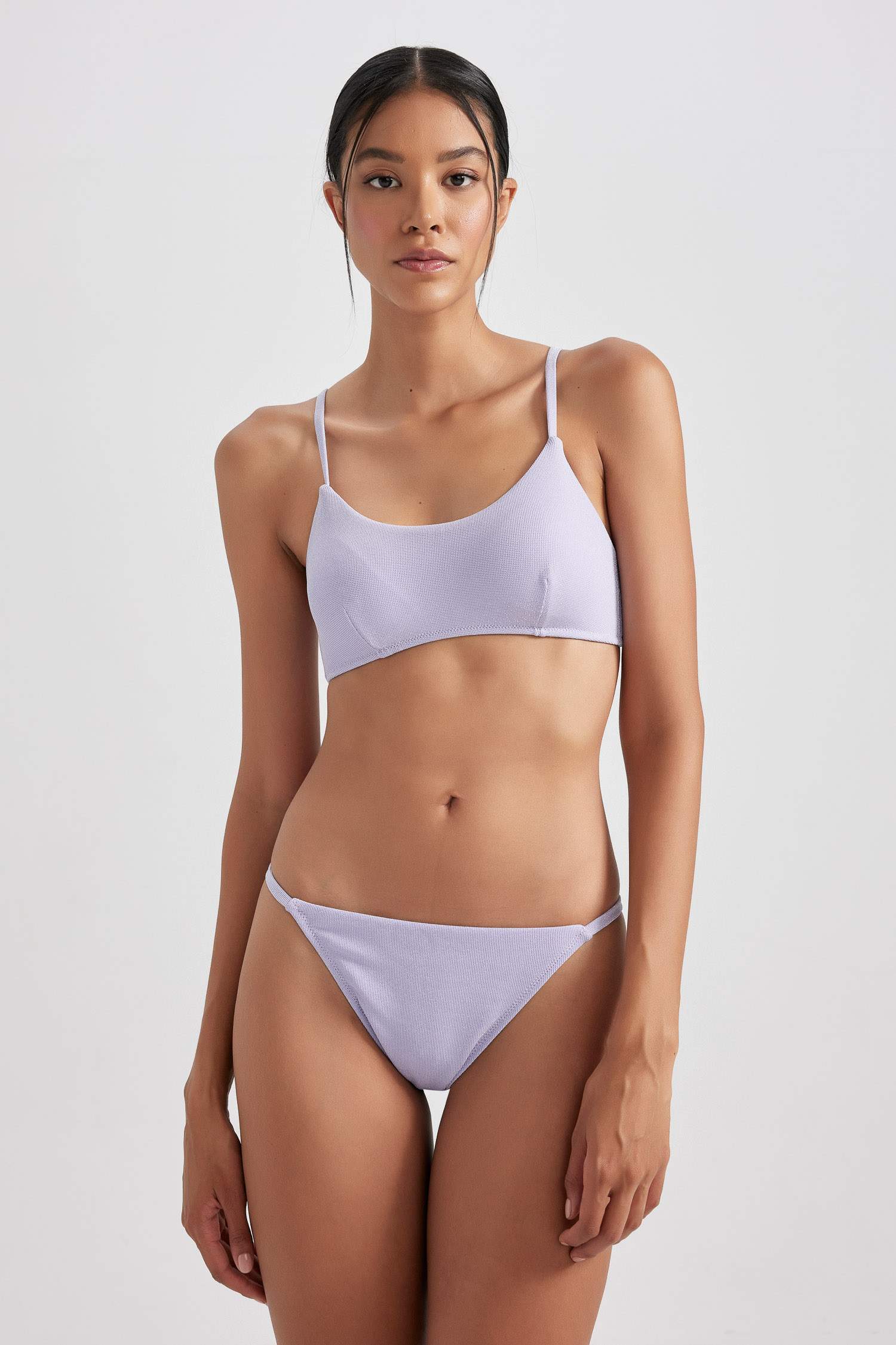 Fall in Love Regular Fit Simli Kumaş Bikini Alt