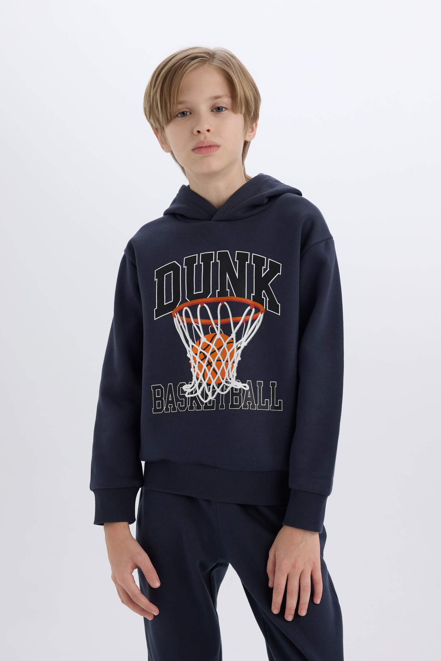 Ensemble Sweat à capuche imprimé et Jogging à taille élastique pour Garçon