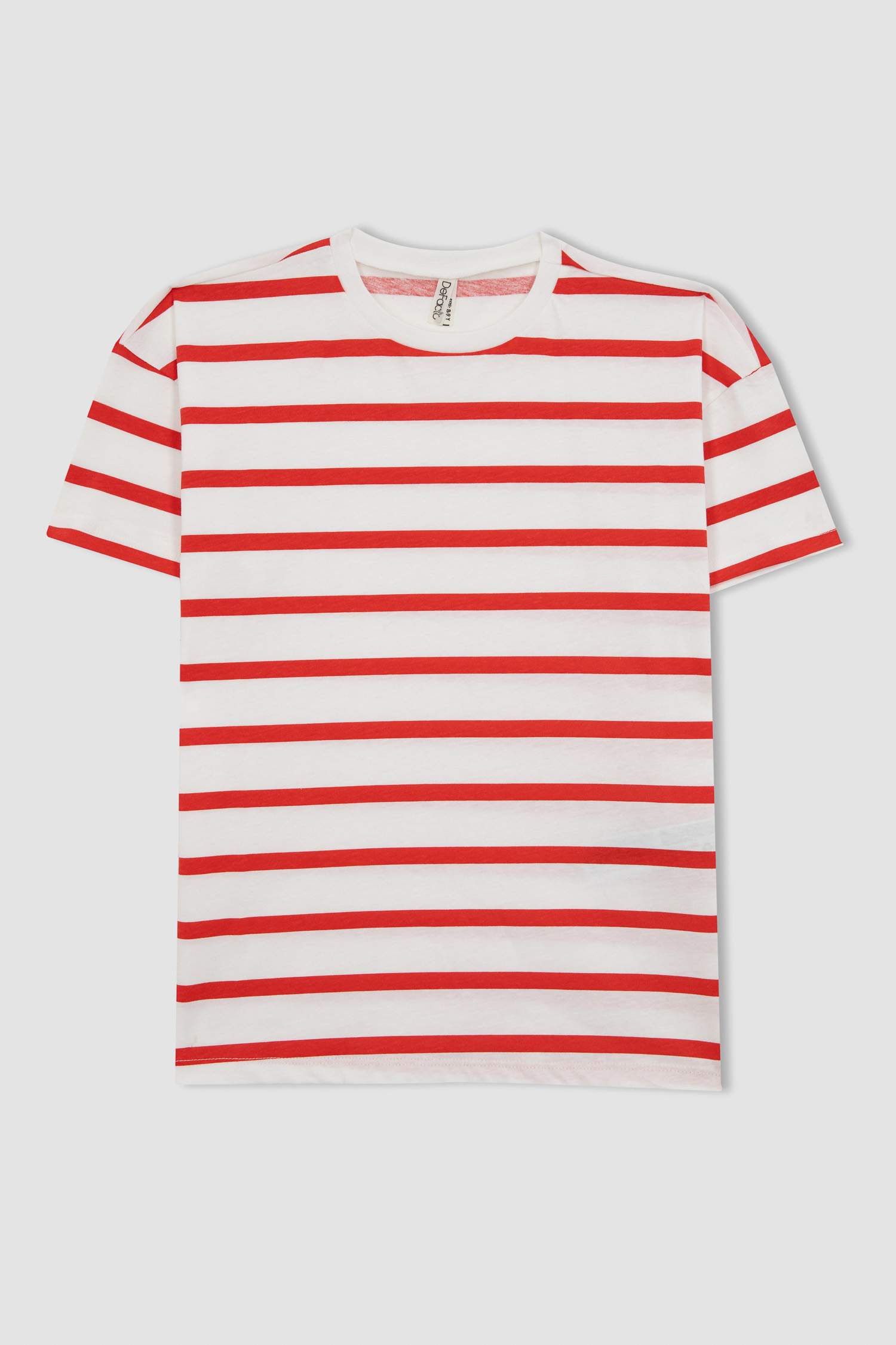 Футболка оверсайз с принтом для девочек