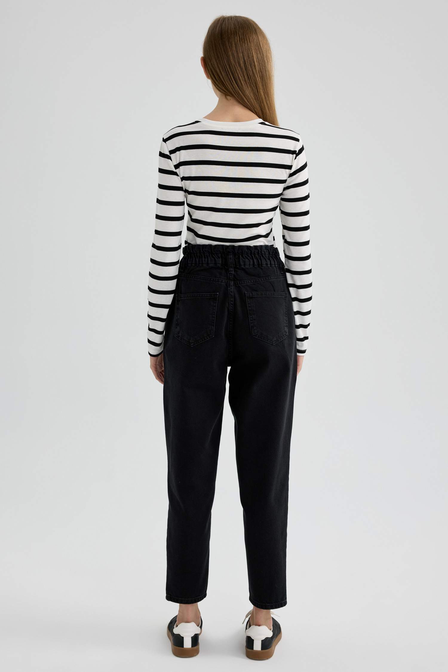 بنطلون جينز بيبرباج بخصر عادي