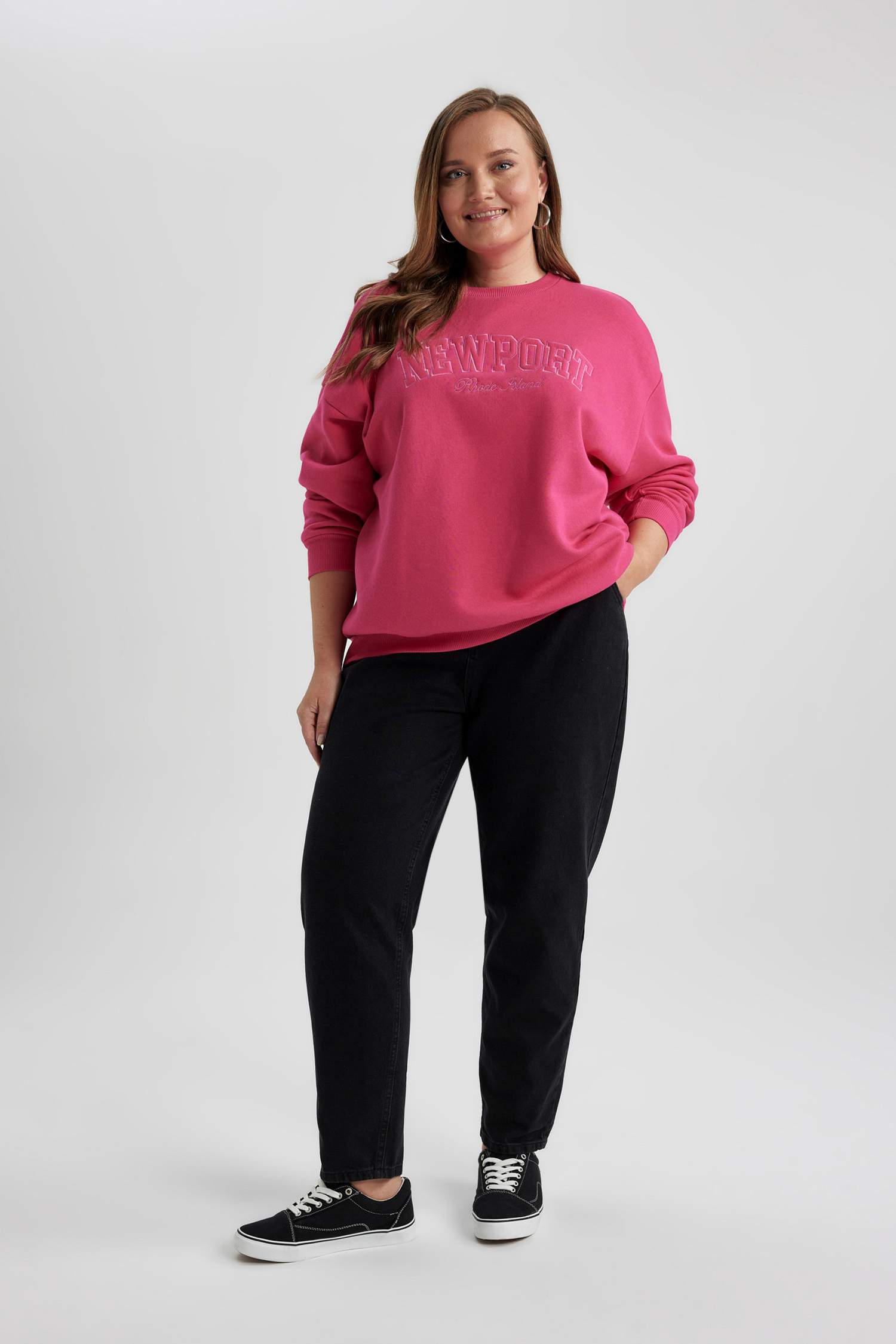 بنطلون جينز بيبرباج بخصر عادي