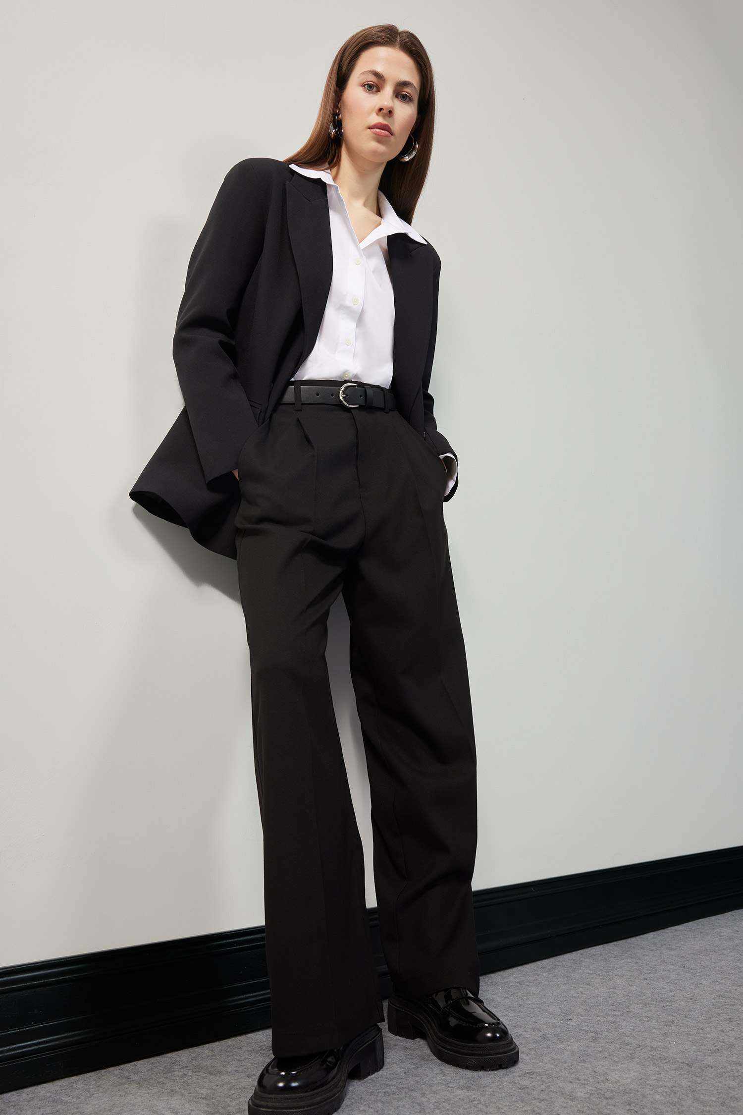 سترة بليزر اوفر سايز