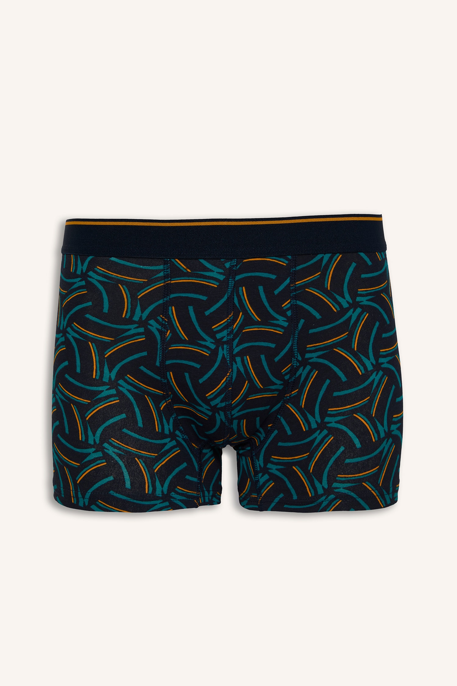 DeFacto Regular Fit Baskılı 3'lü Boxer görsel 6