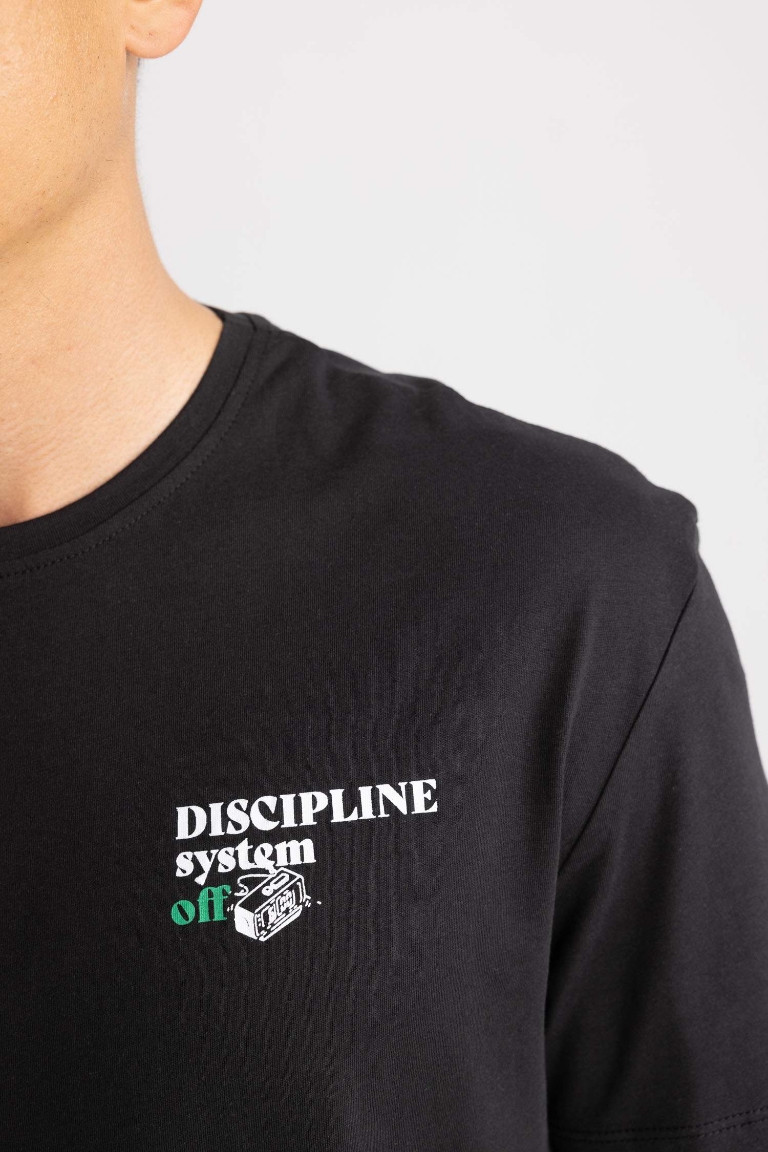 T-Shirt Coupe Régulière à Col rond