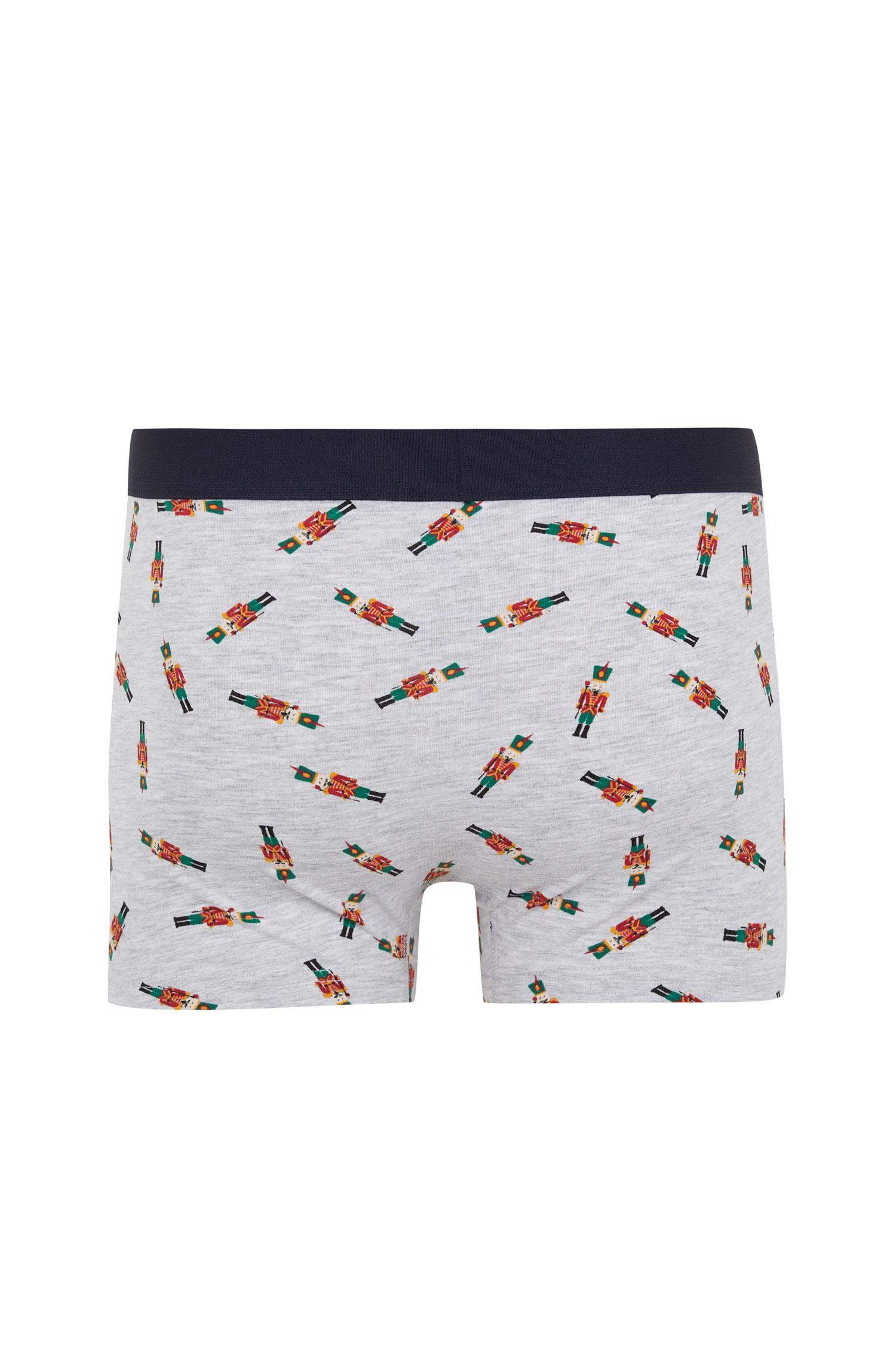 Yılbaşı Temalı Regular Fit 3'lü Boxer