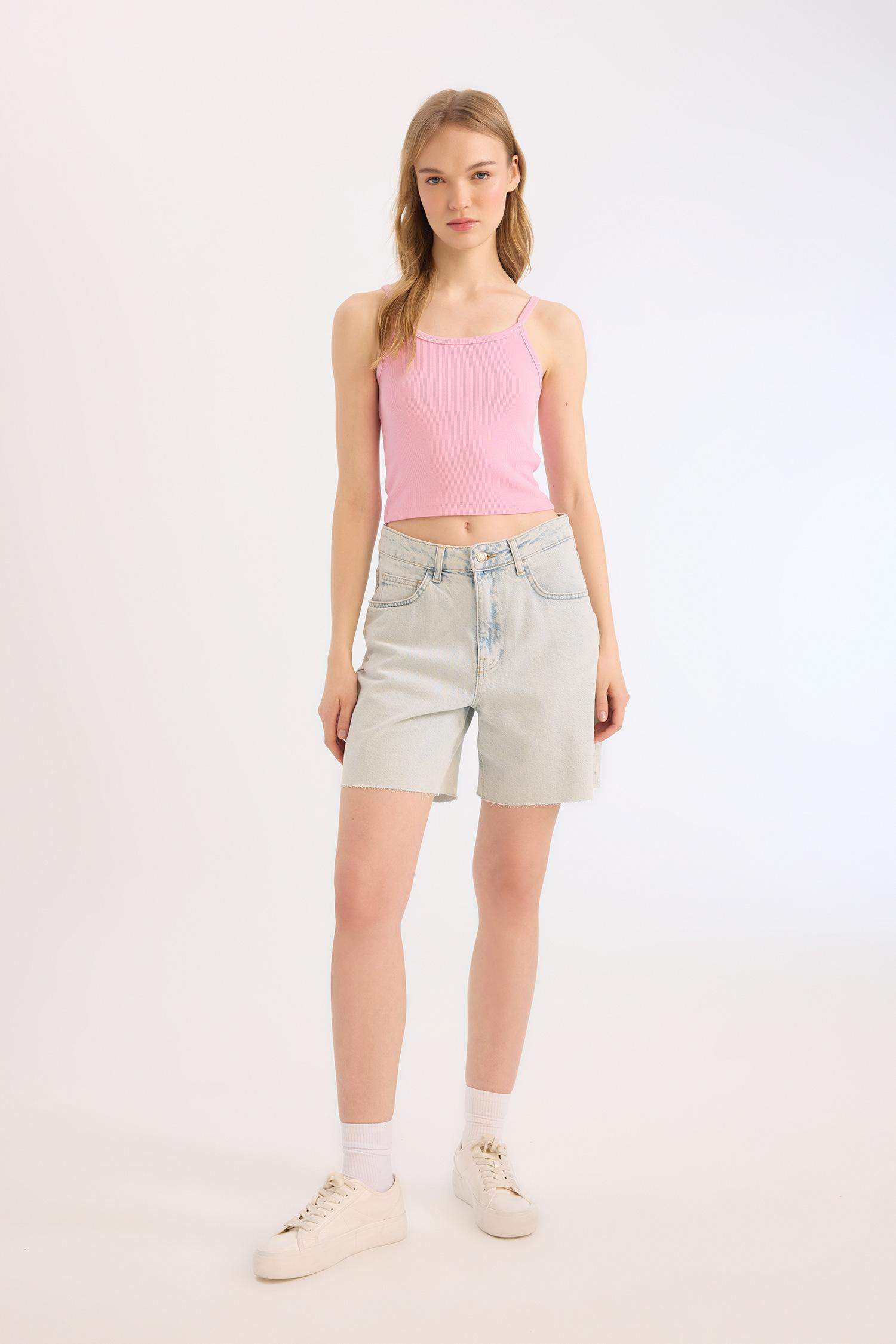 Coool Fitted Vücuda Oturan Fitilli Kaşkorse Basic Düz Atlet