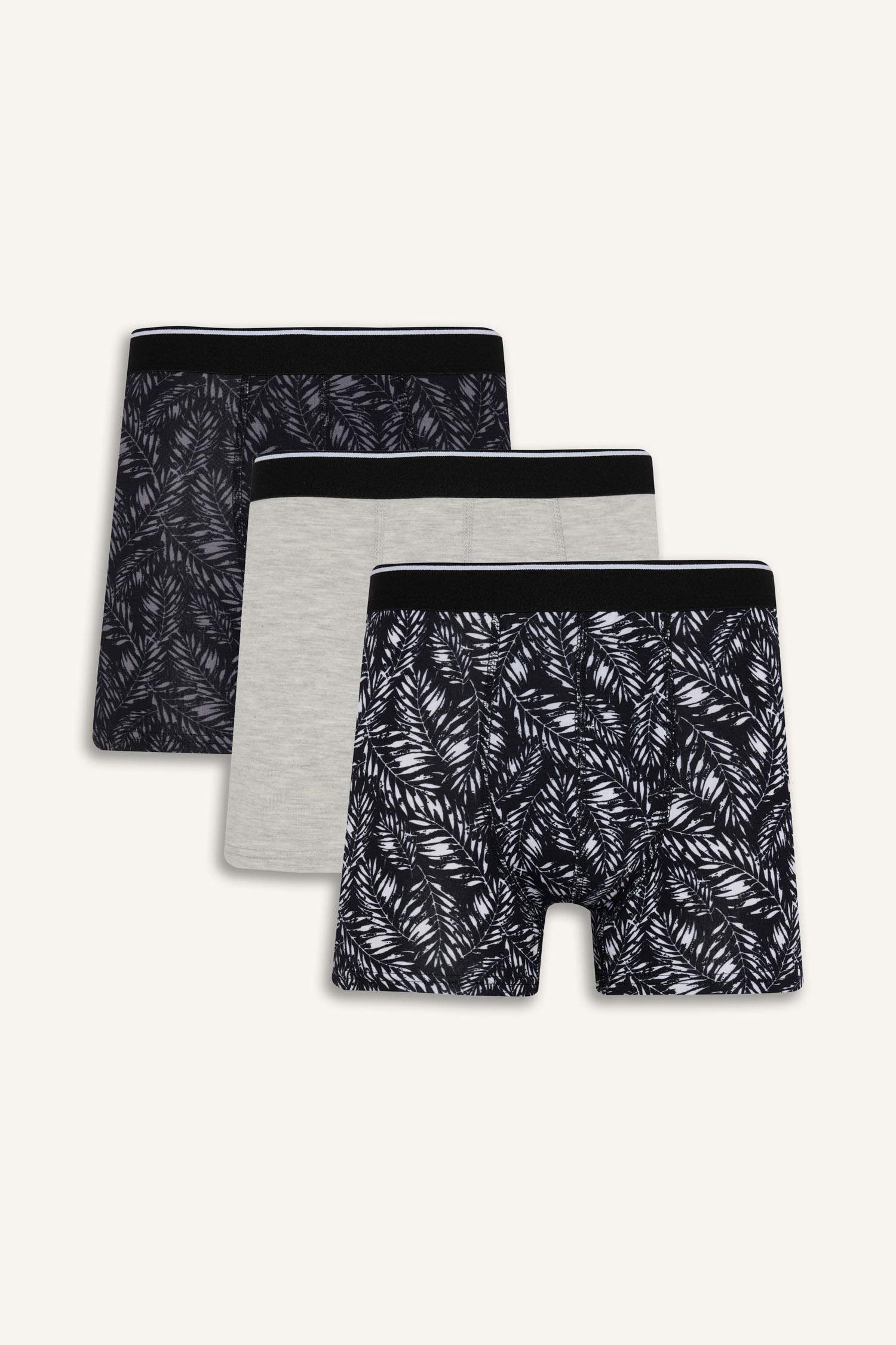 Regular Fit Printed 3 Piece Boxers