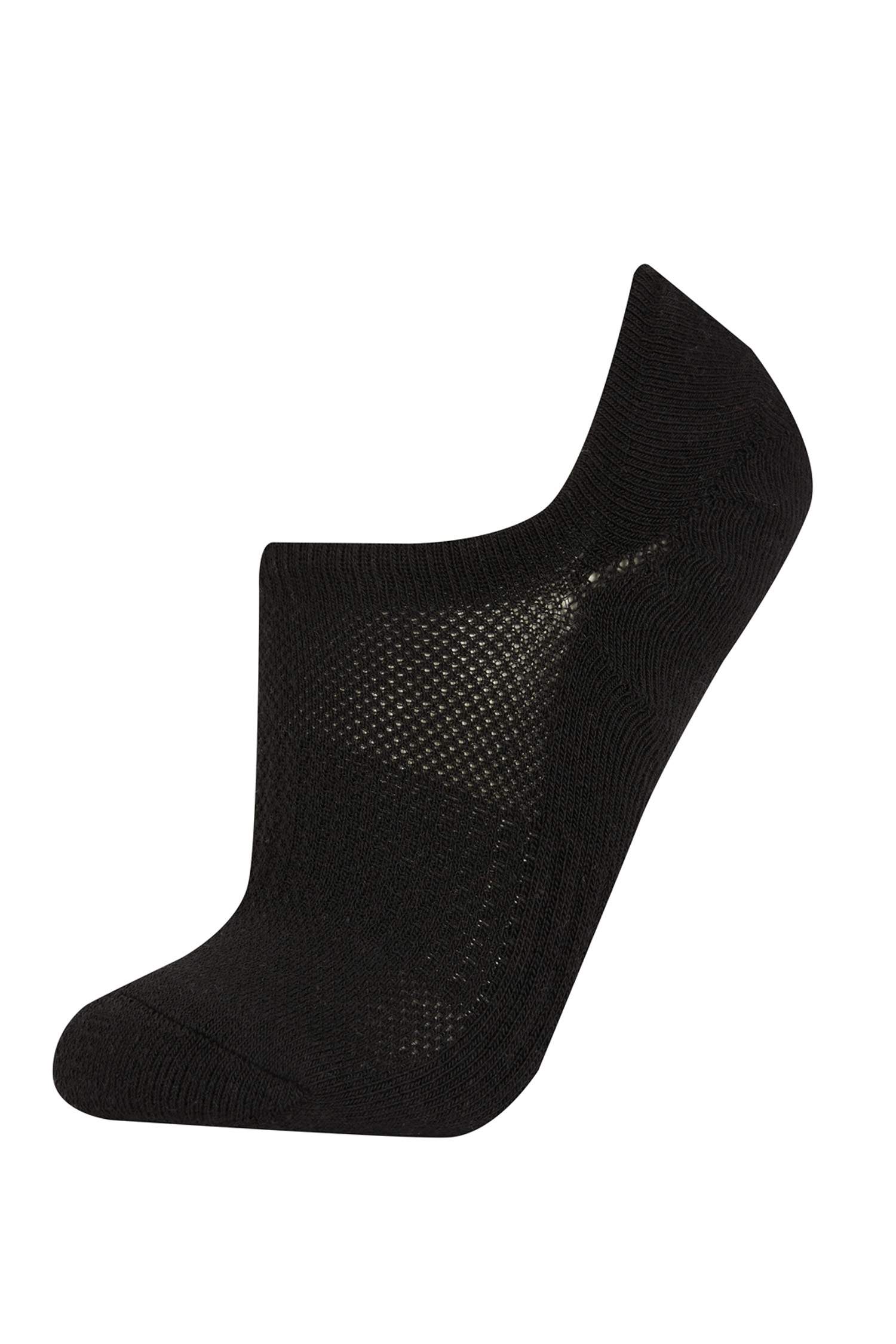 Kadın 3'lü Havlu Kumaş Sneaker Çorap