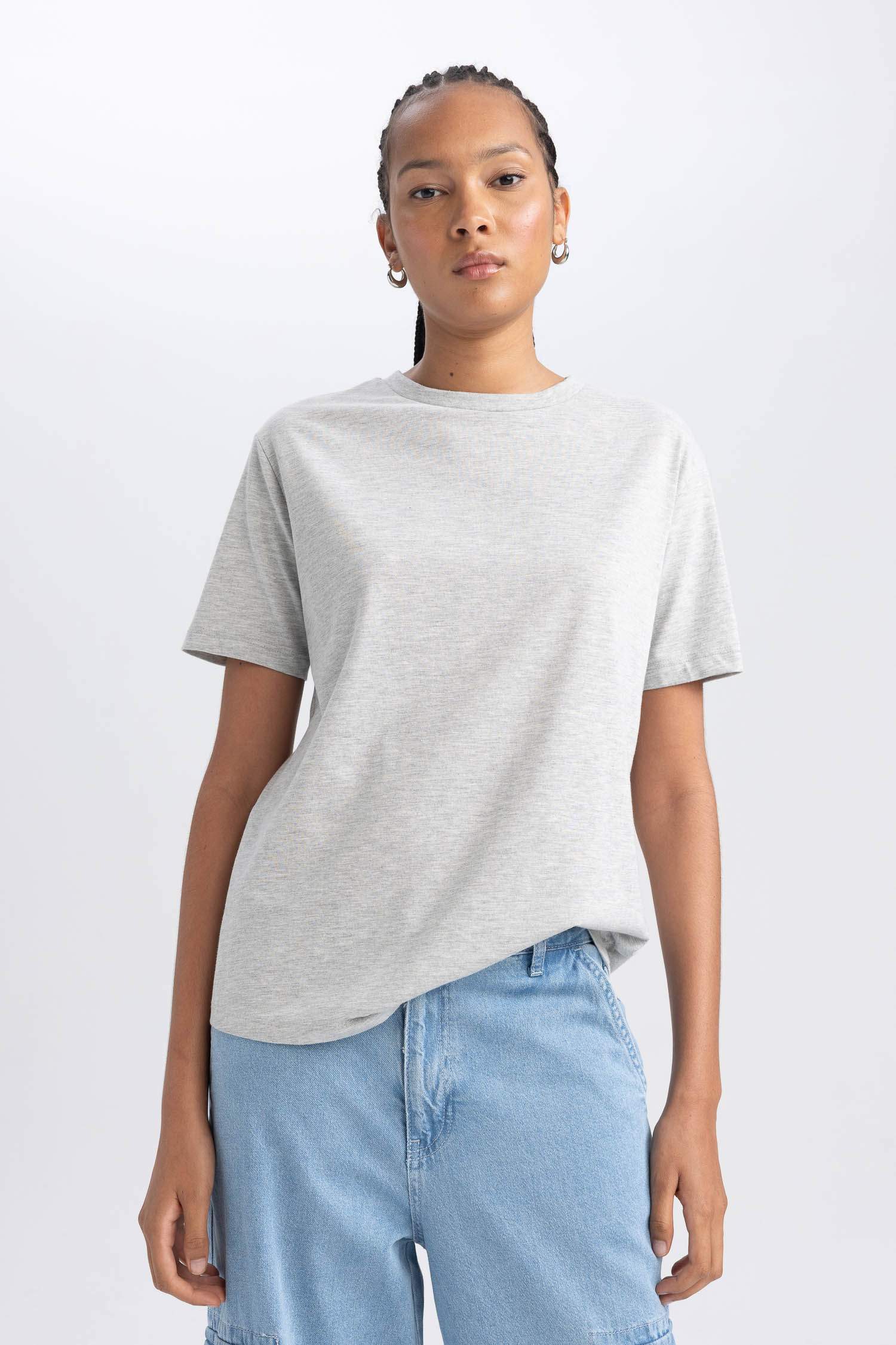 تي شيرت نص ردن قصة عادية